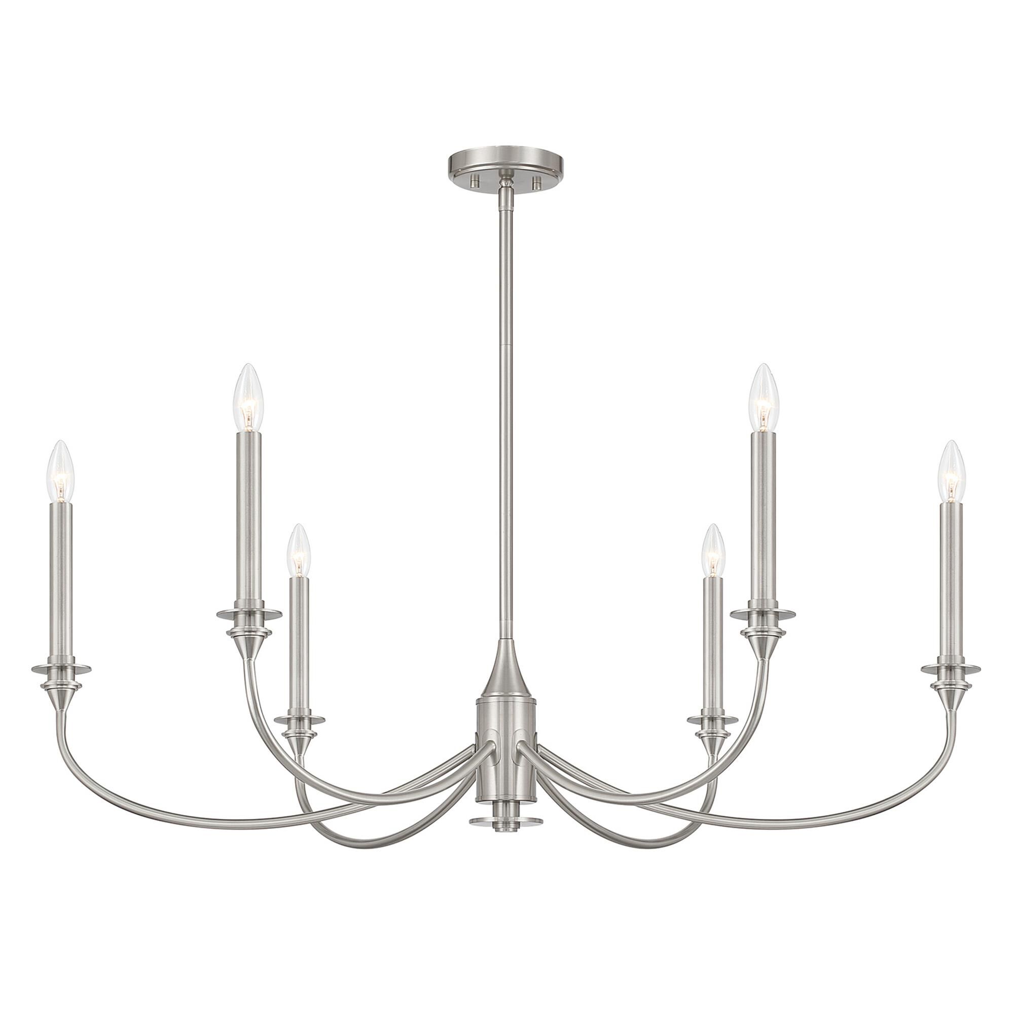 Shown in Satin Nickel finish
