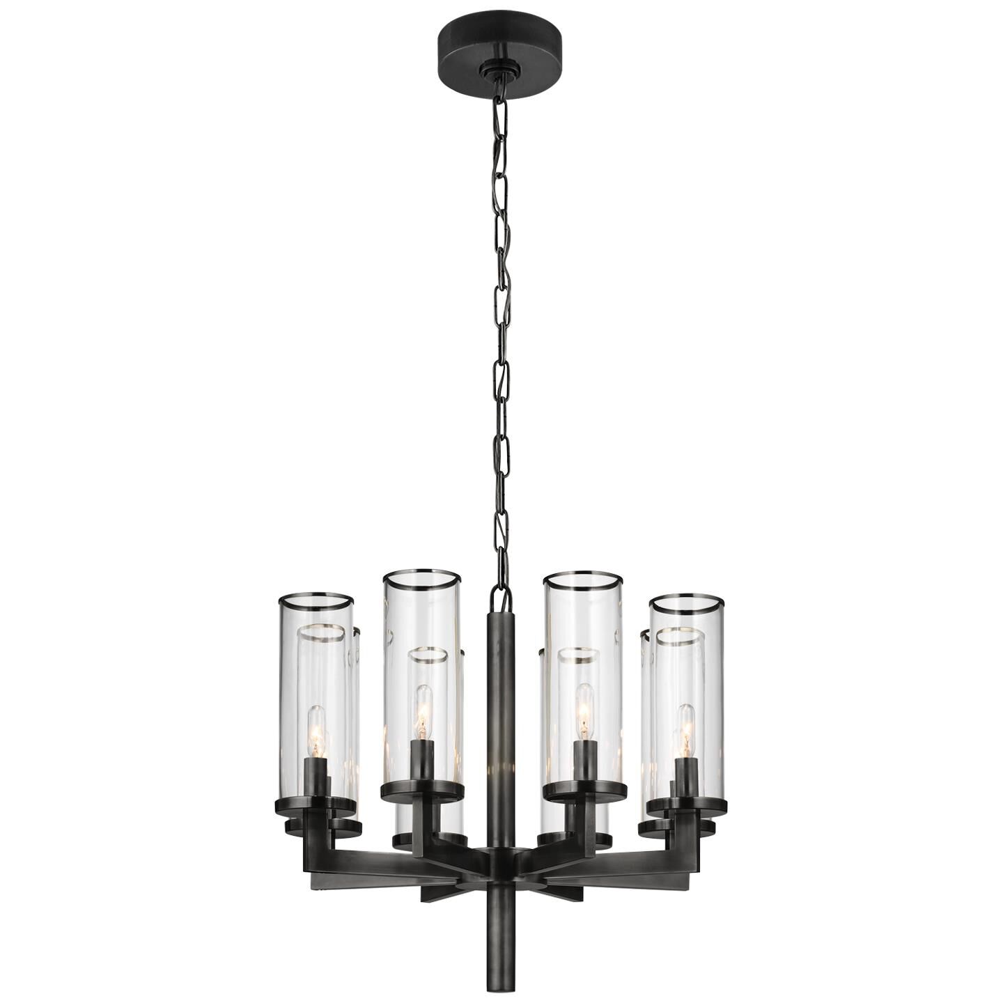 Kelly Wearstler Liaison 20 Inch 8 Light Mini Chandelier by Visual Comfort Signature Collection