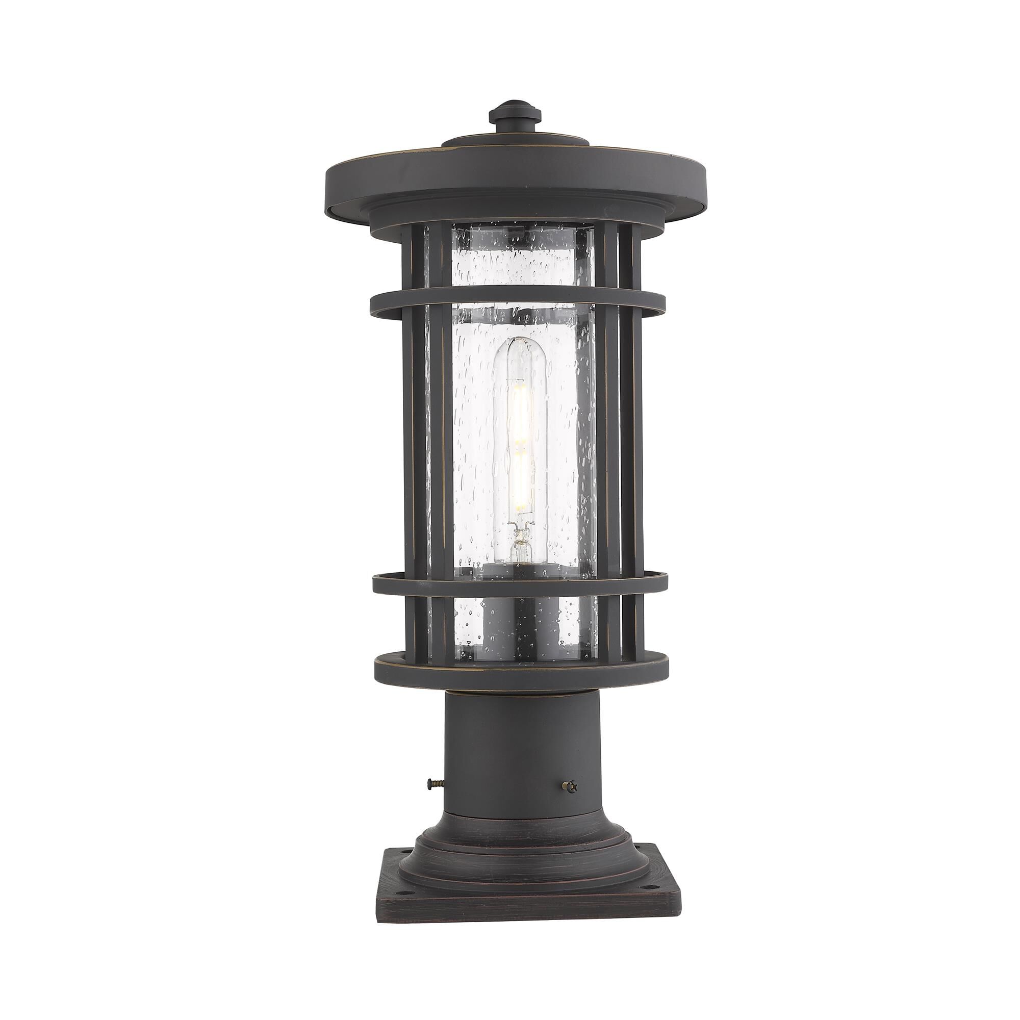 Z-Lite Jordan 16 Inch Tall Outdoor Pier Lamp