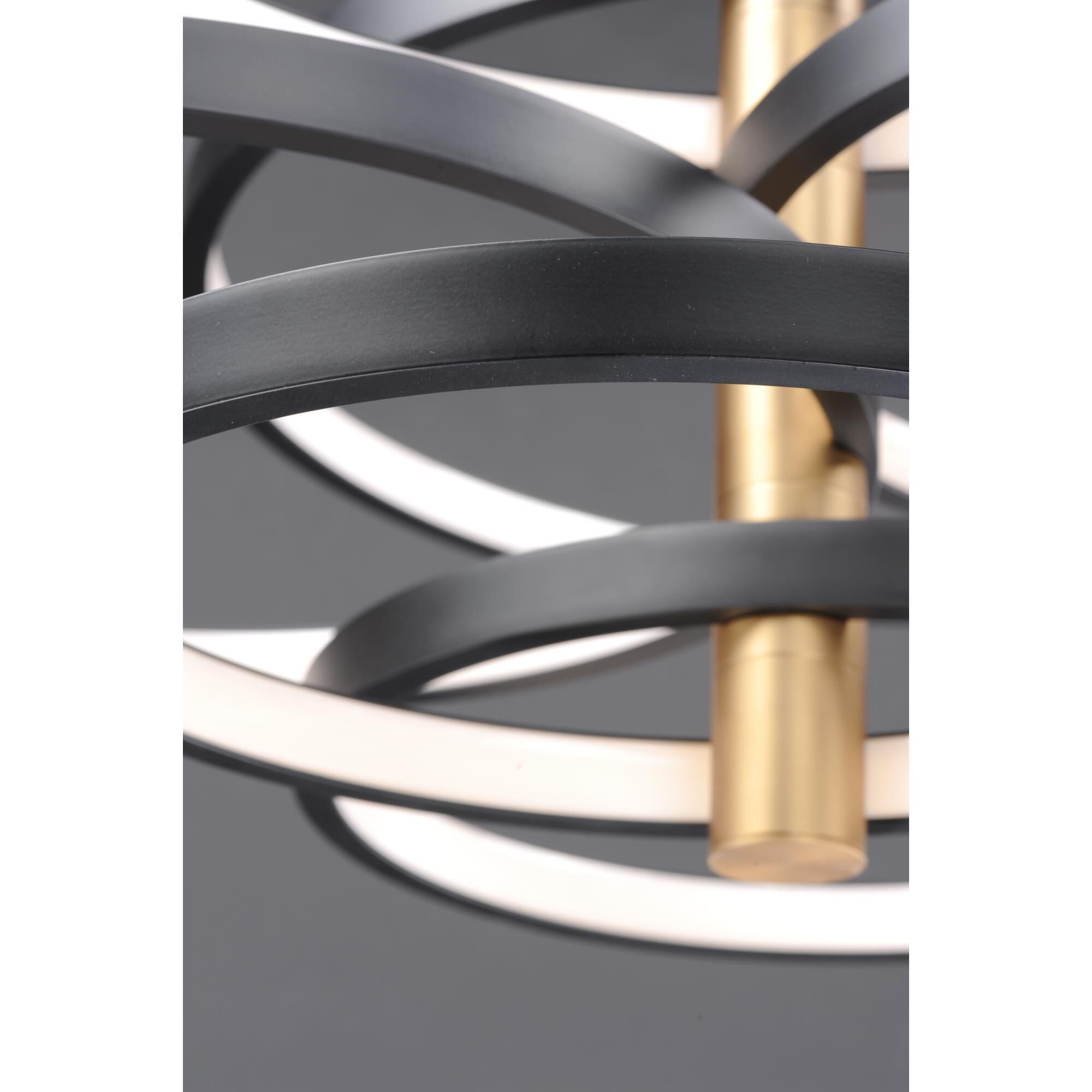 Shown in Black / Gold finish