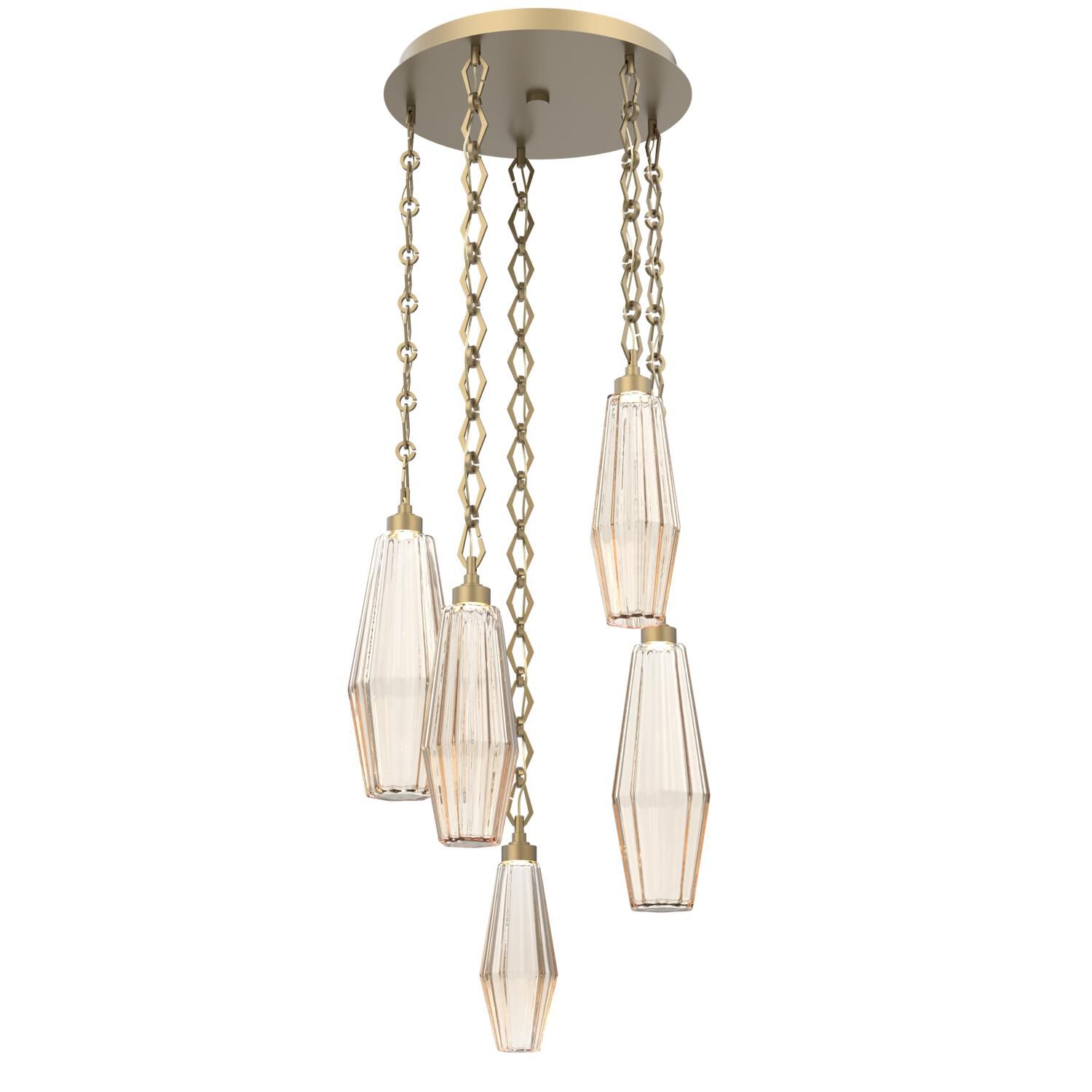 Levi Wilson Aalto 20 Inch Multi Light Pendant by Hammerton Studio