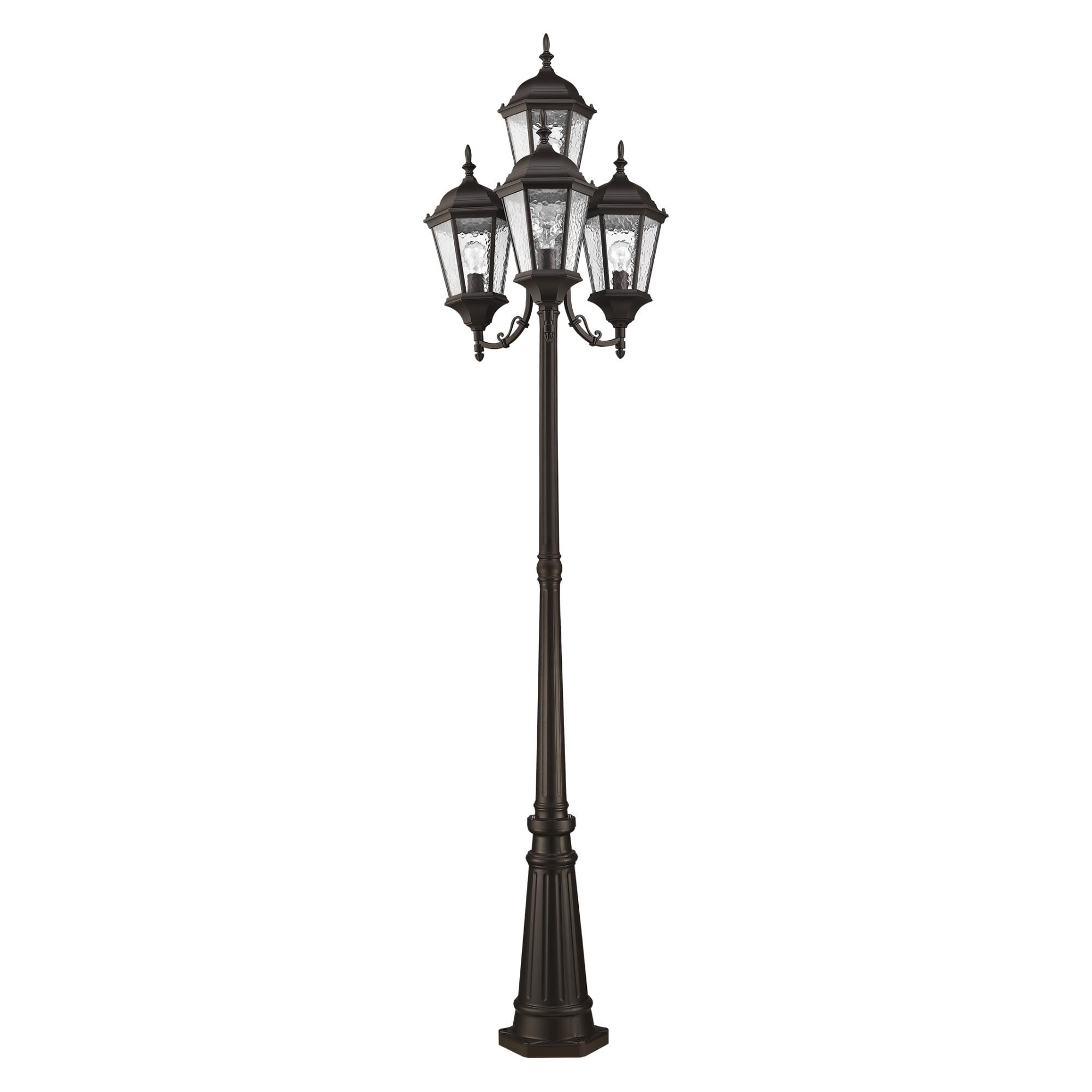Hamilton 95 Inch Tall Outdoor Post Lamp by Livex Lighting