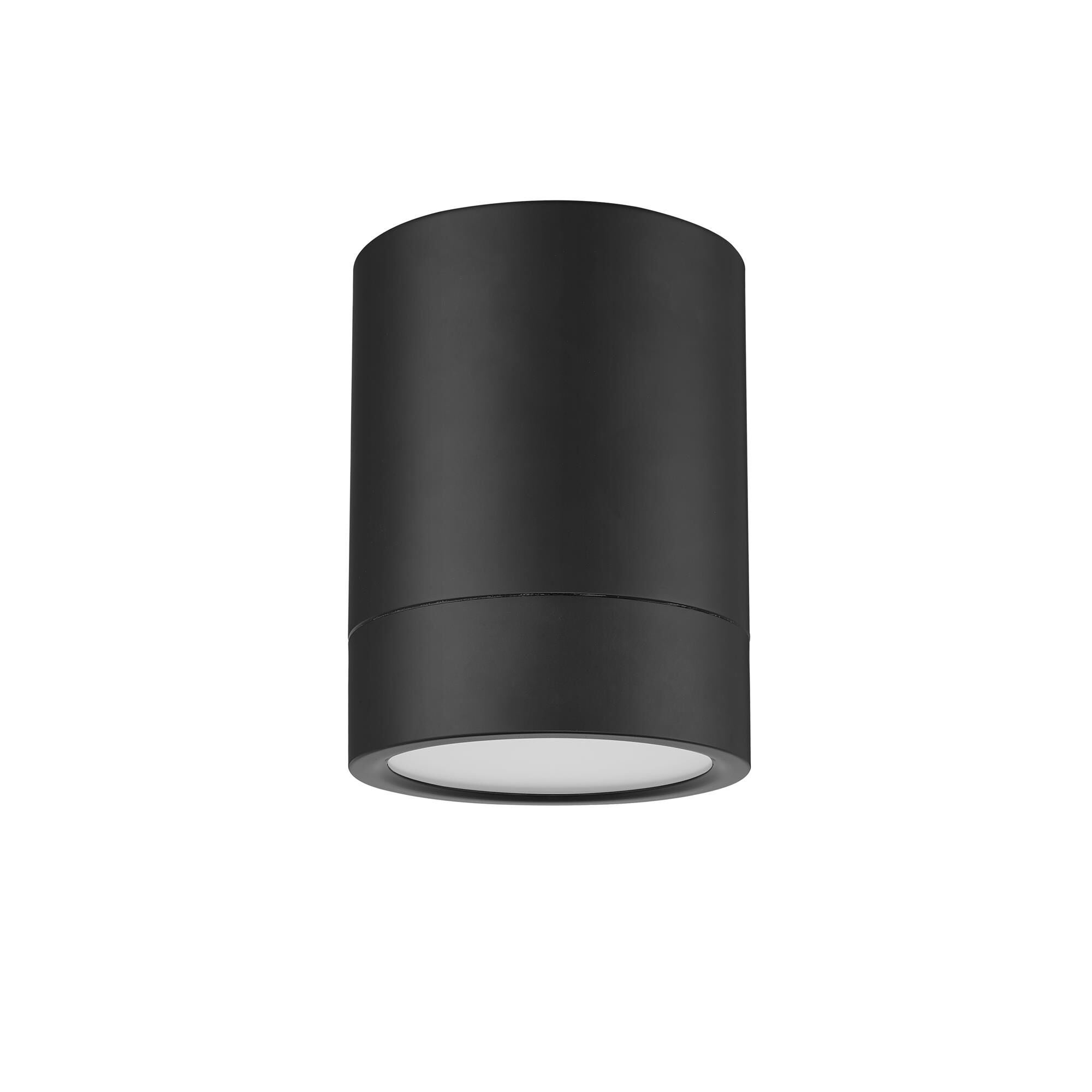 Shown in Matte Black finish and Frosted glass
