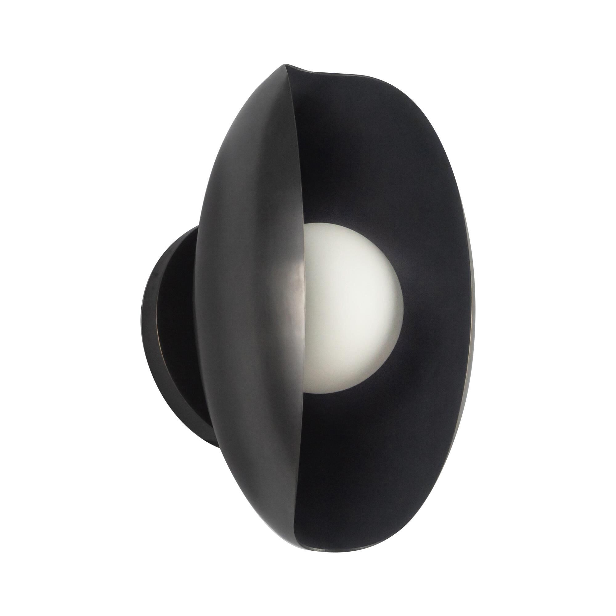 Shown in Urban Bronze finish and Matte Opal glass