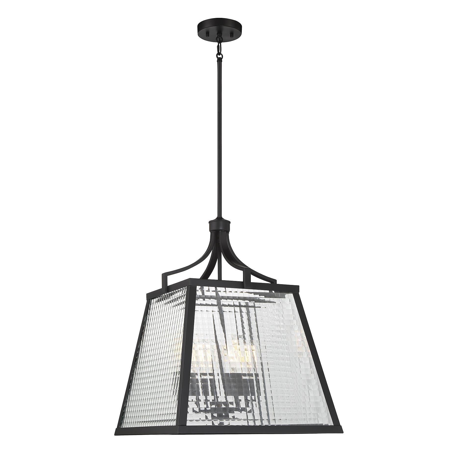 Lighting One Elias 18 Inch Large Pendant by Savoy House - Clearance
