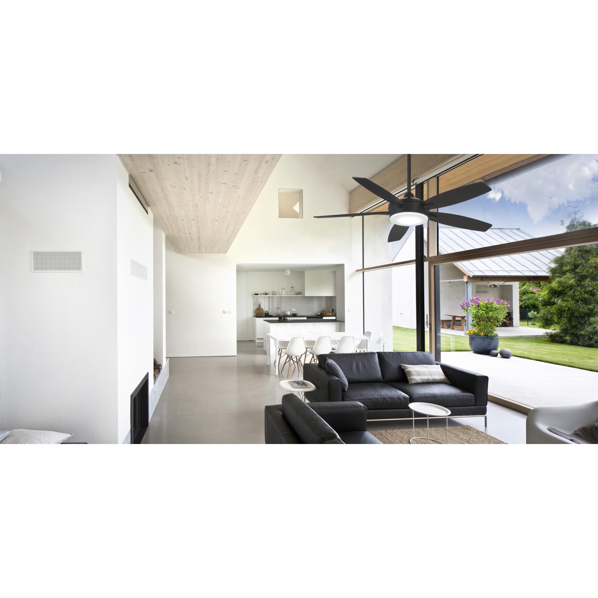 Espace 56 Inch Ceiling Fan with Light Kit by Minka Aire