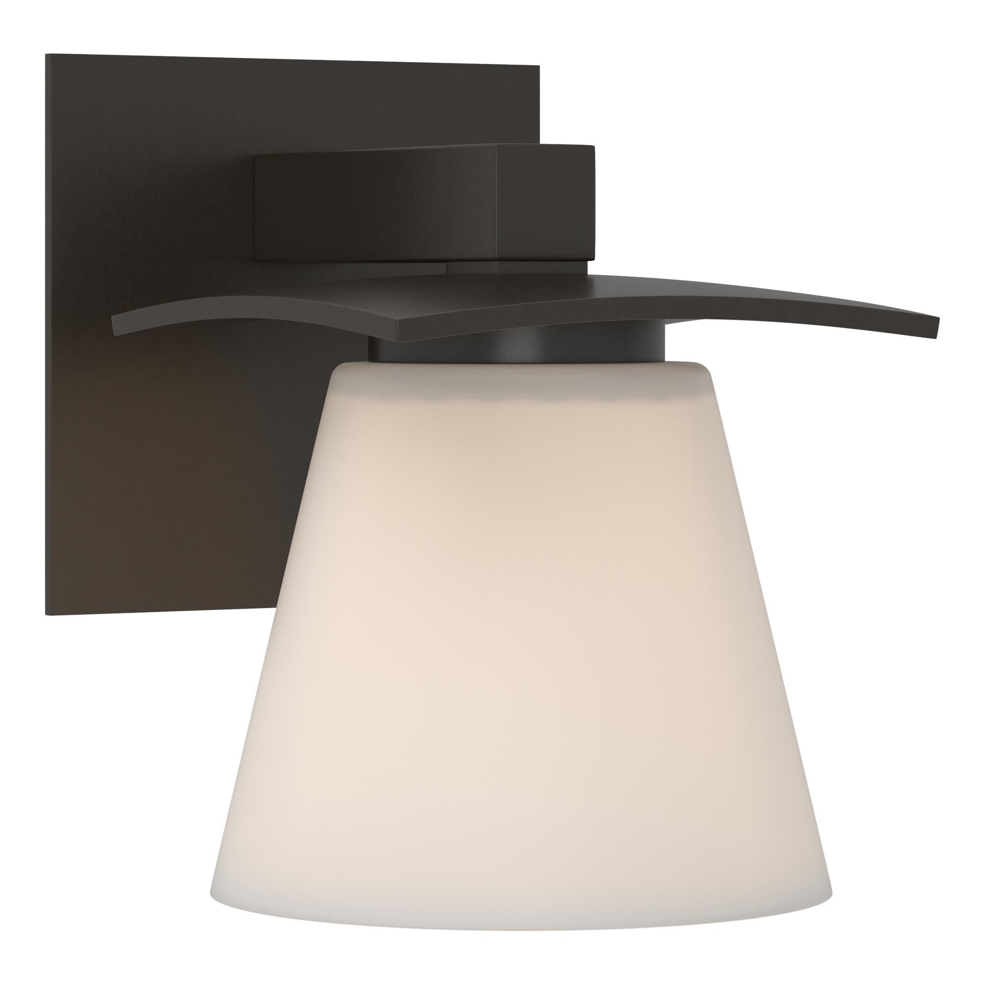 Shown in Oil Rubbed Bronze finish and Opal glass