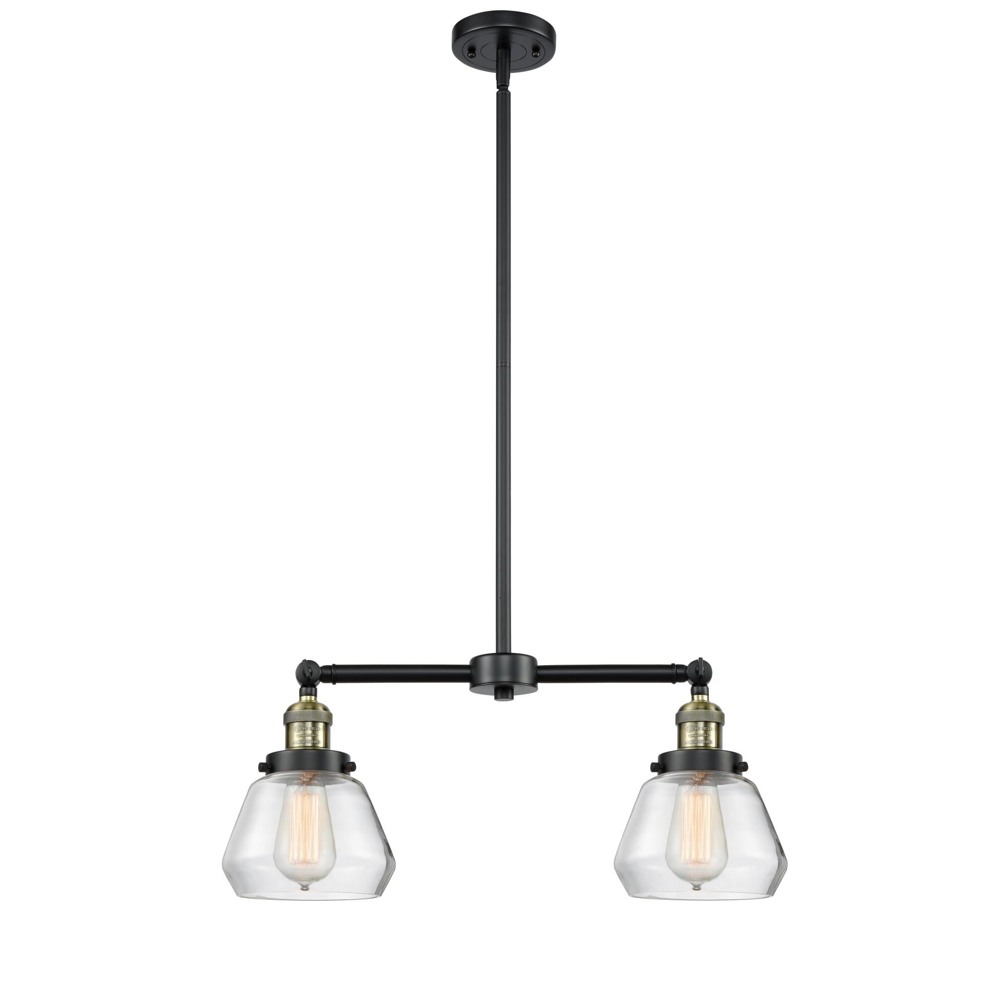 Bruno Marashlian Fulton 21 Inch 2 Light Mini Chandelier by Innovations Lighting