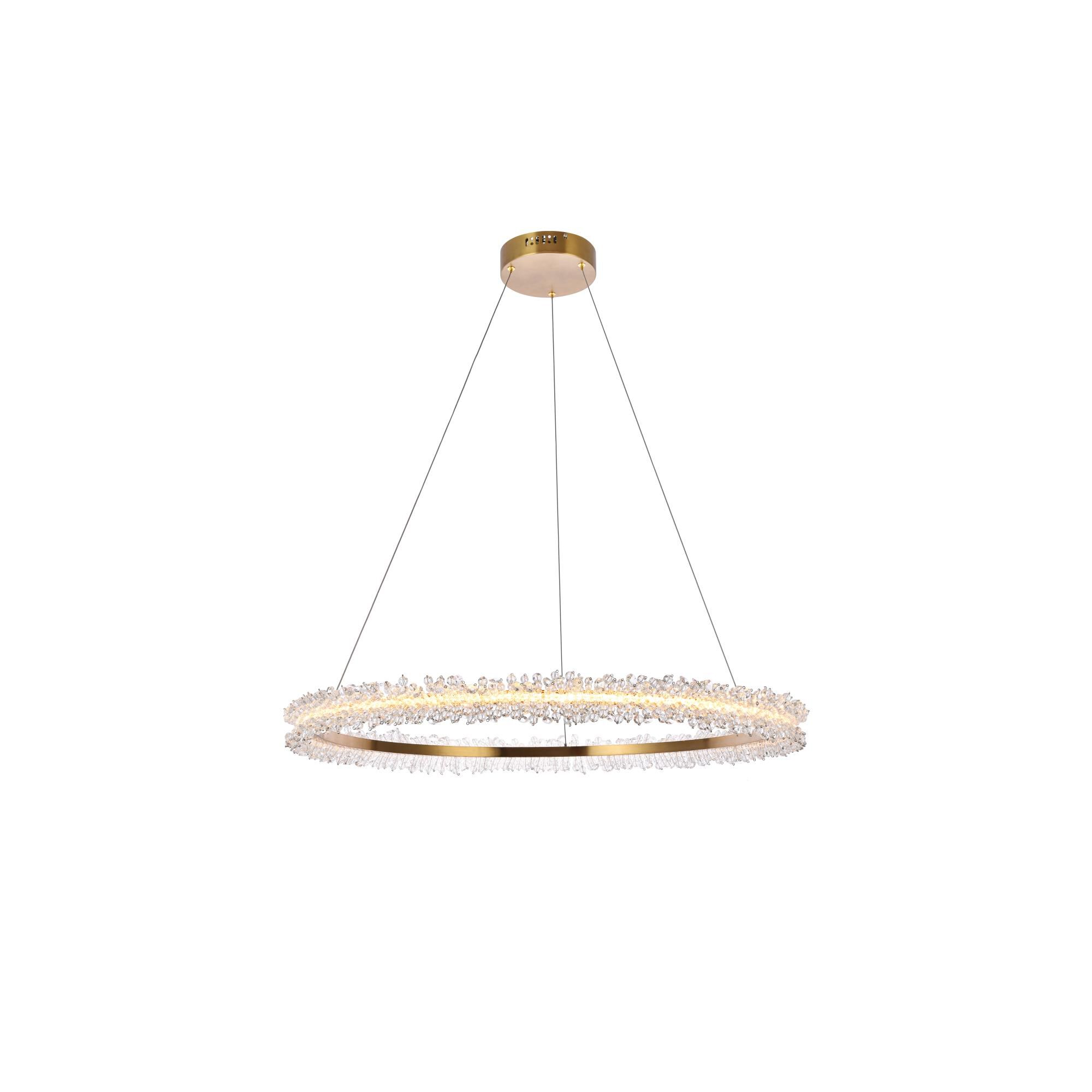 Elegant Lighting Laurel 33 Inch LED Chandelier