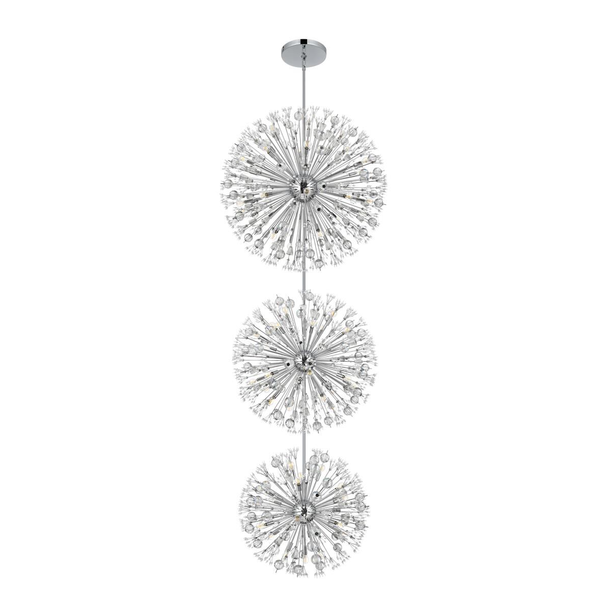 Vera 44 Inch Chandelier by Elegant Lighting