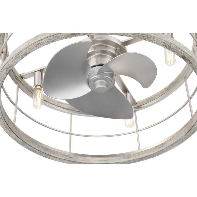 Haven 22 Inch Chandelier Ceiling Fan with Light Kit by Hunter Fan
