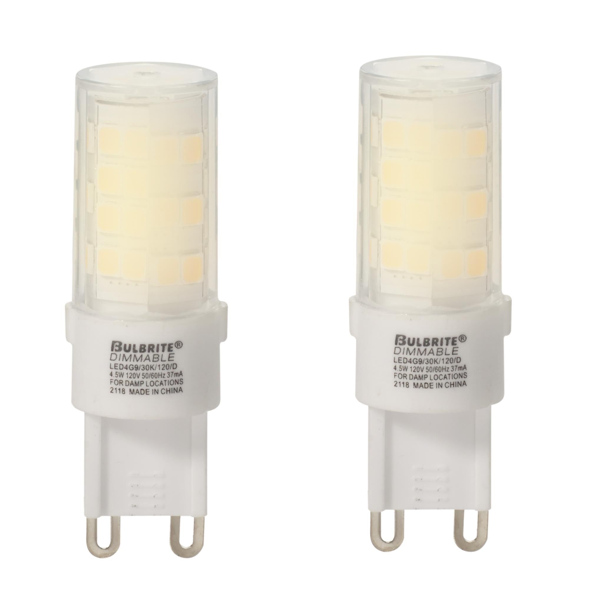 Dimmable 4.50 Watt 2700K T6 LED Light Bulb by Bulbrite