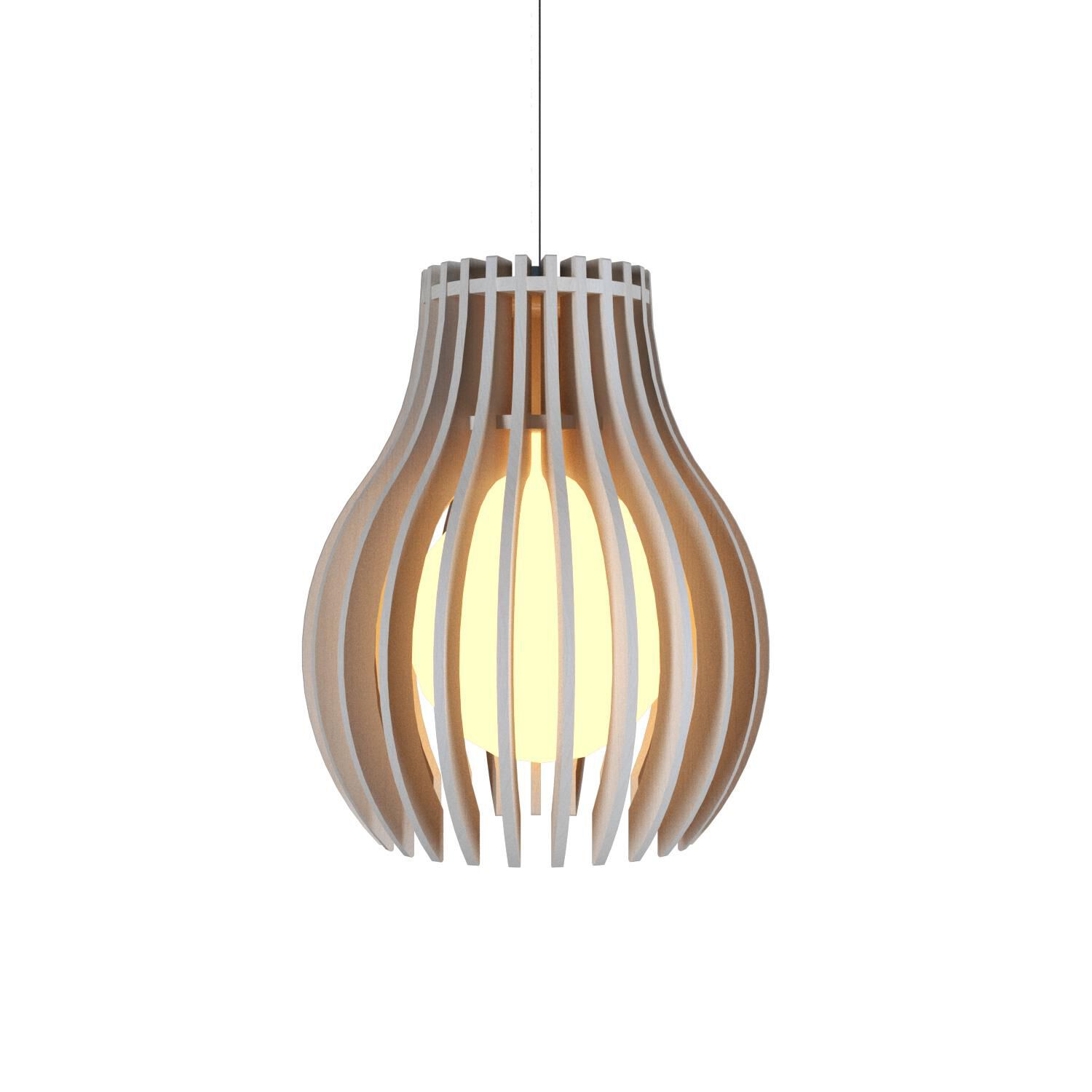 Stecche Di Legno Mini Pendant by Accord Lighting