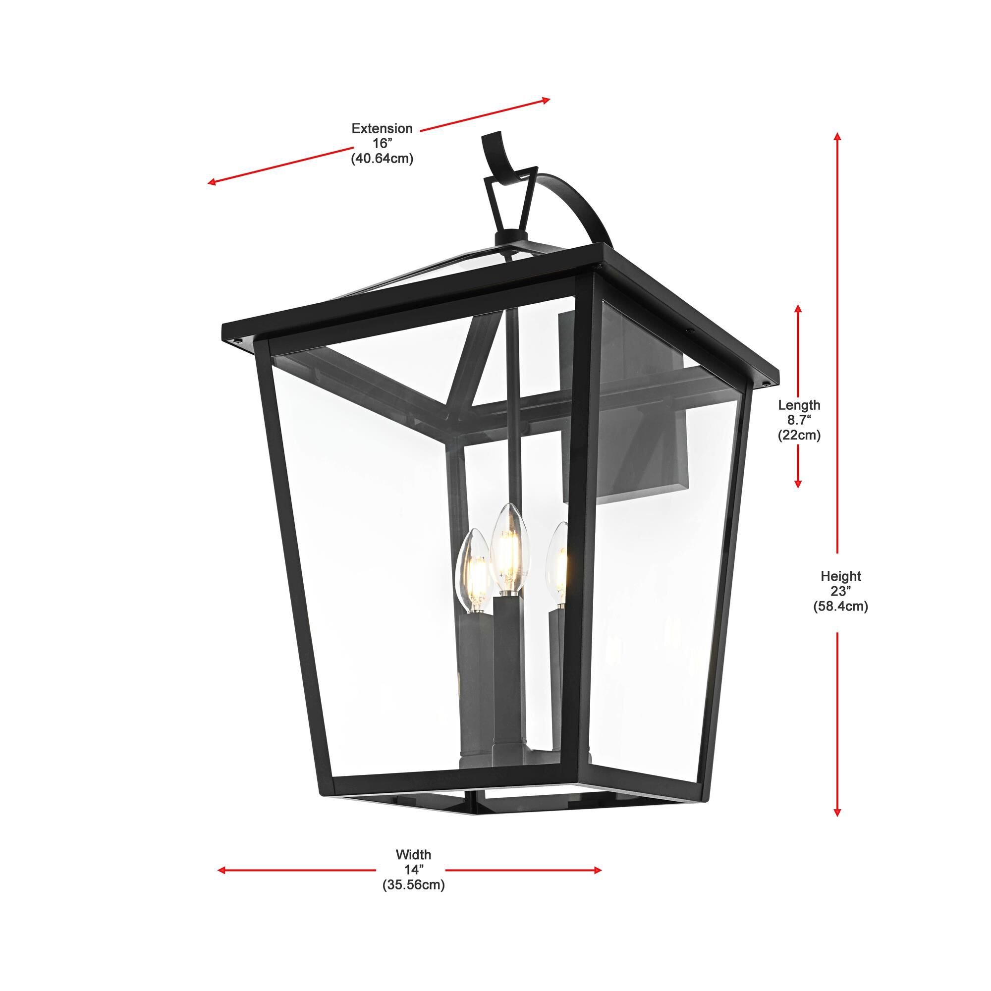 Shown in Black finish
