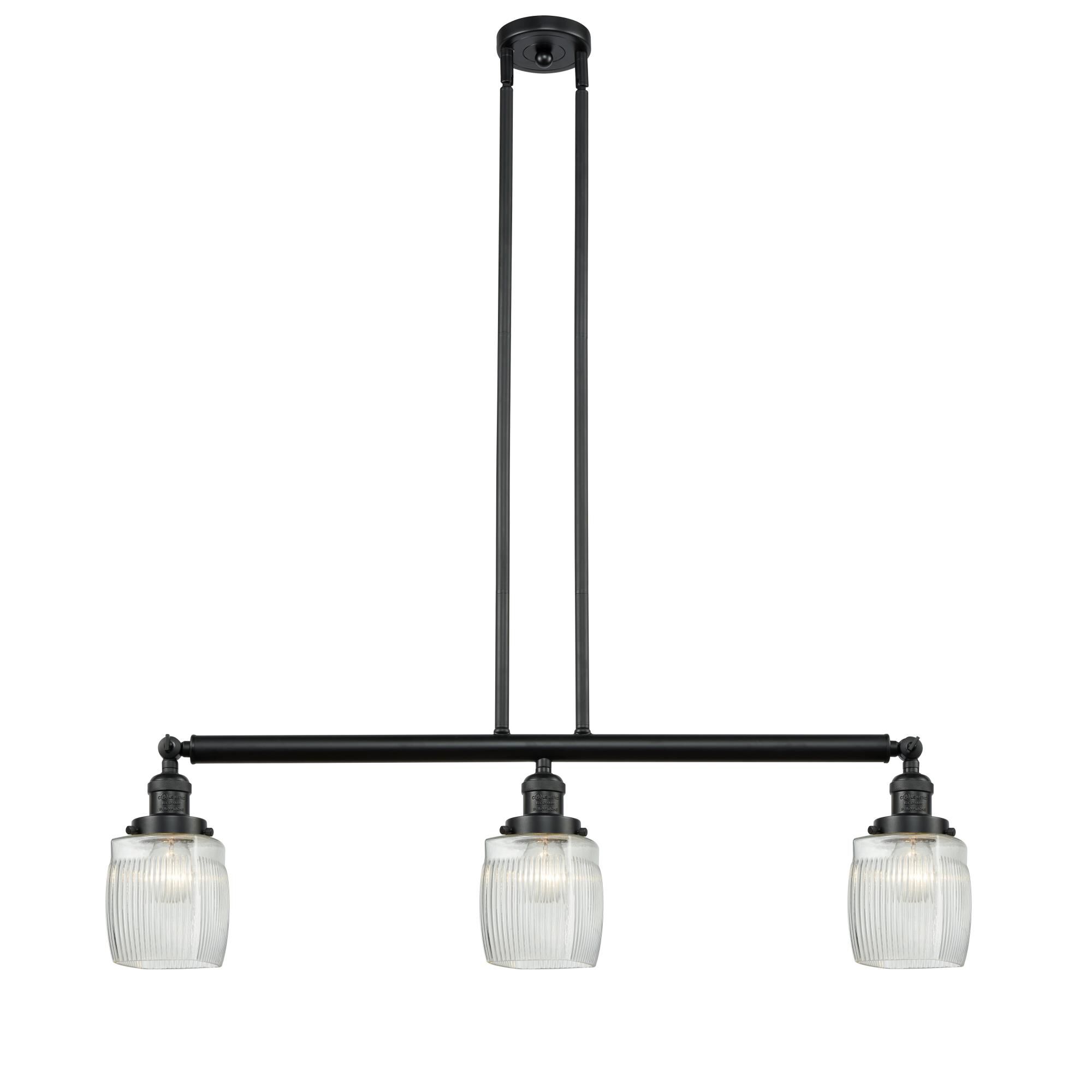 Bruno Marashlian Colton 38 Inch 3 Light Linear Suspension Light by Innovations Lighting