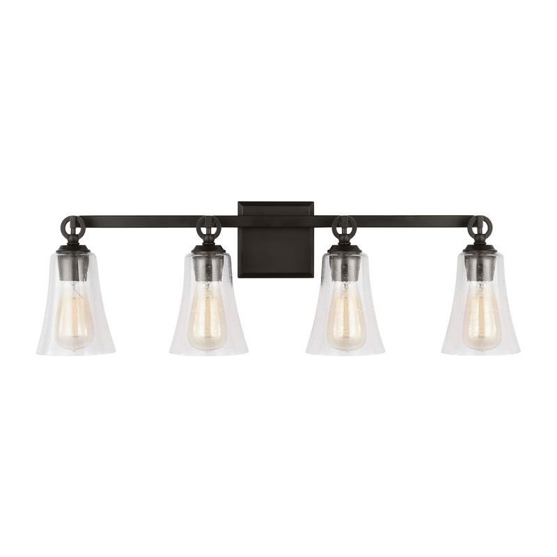 Sean Lavin Monterro 30 Inch 4 Light Bath Vanity Light by Visual Comfort Studio