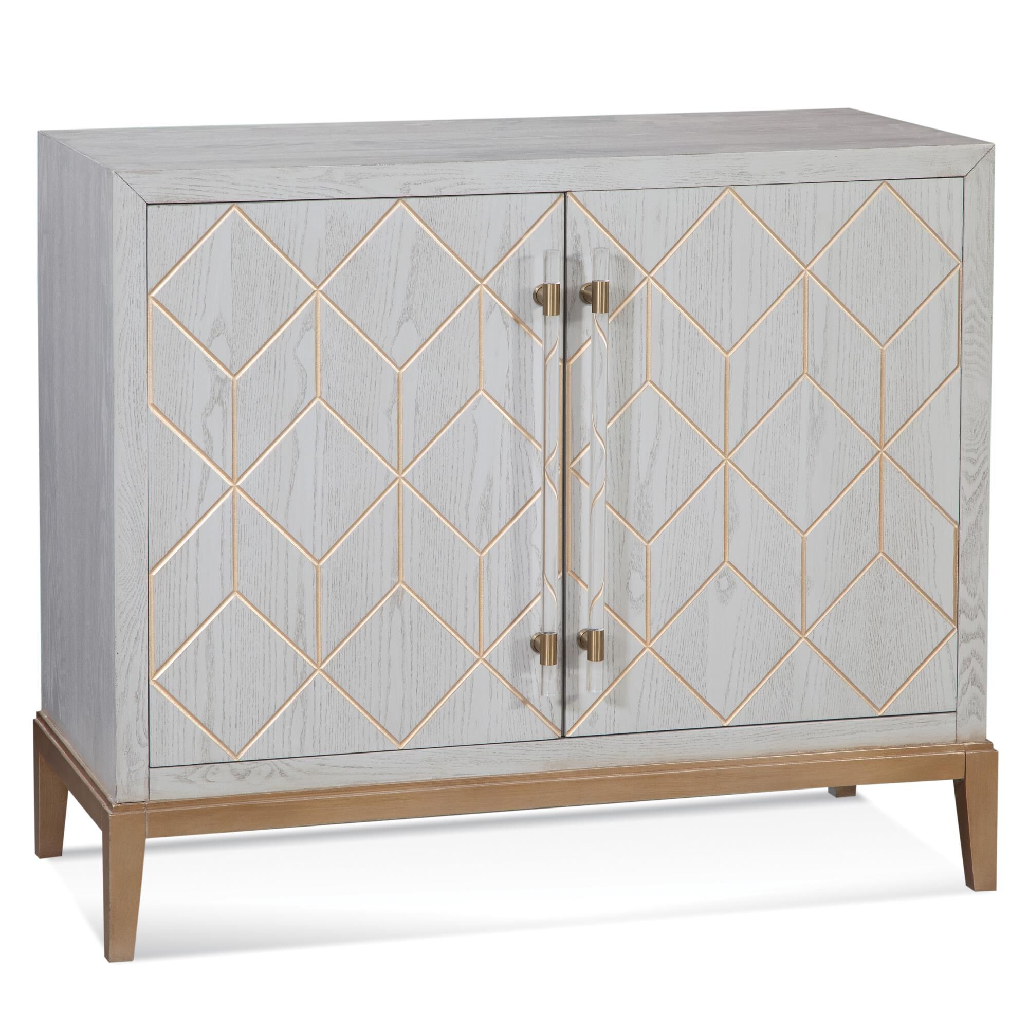 Shown in Gray and Brass finish