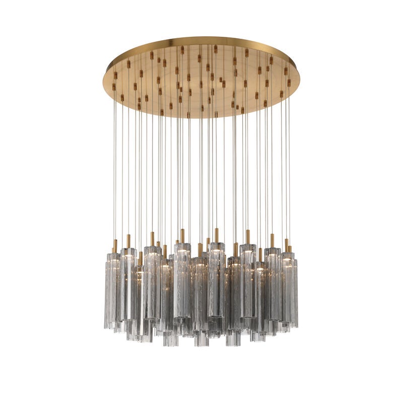 Addis 36 Inch Multi Light Pendant by Crystorama