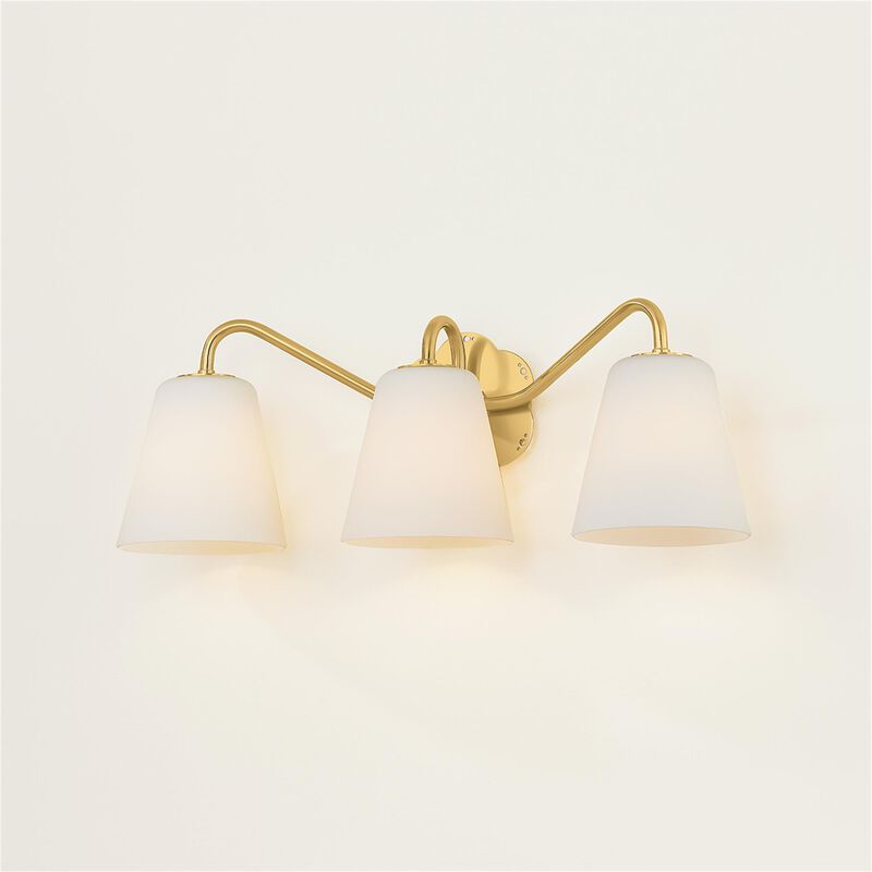 Leonella 24 Inch 3 Light Bath Vanity Light by Mitzi