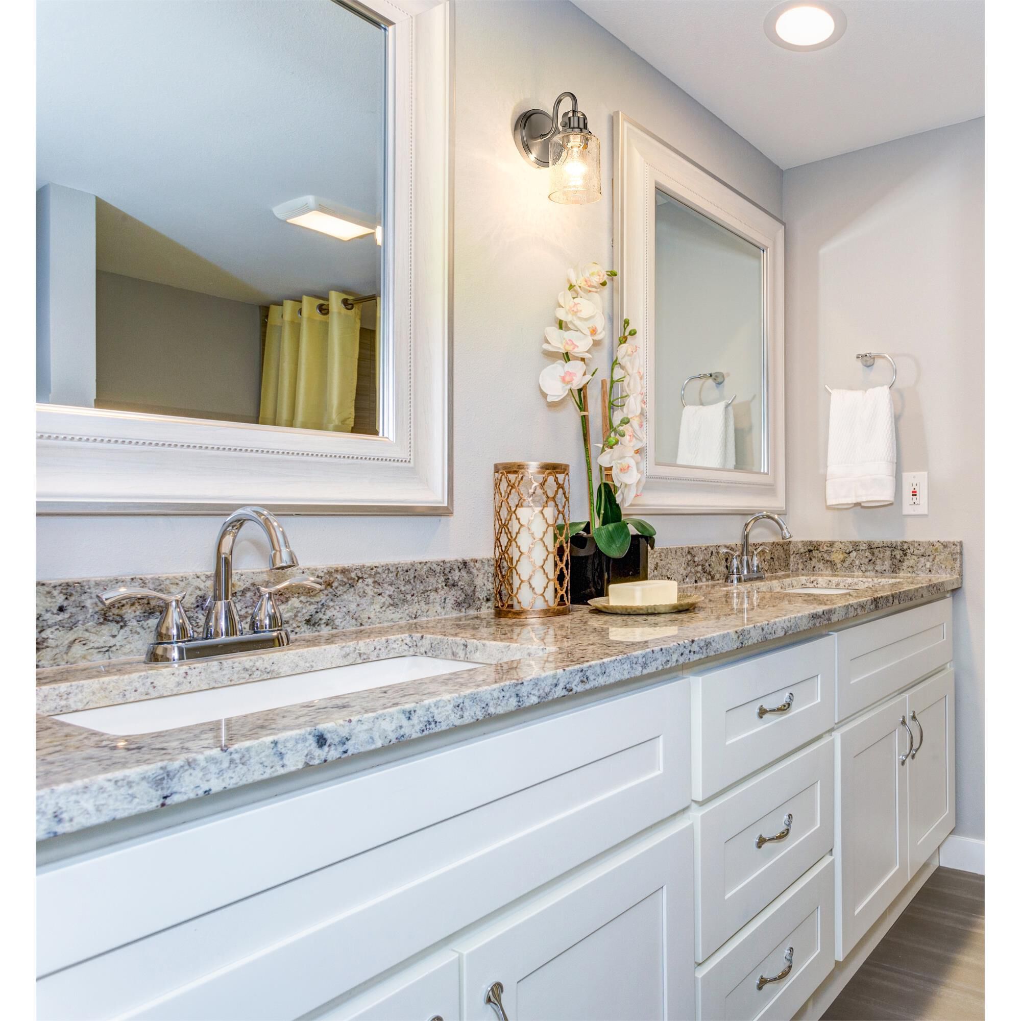 Shown in Brushed Nickel finish