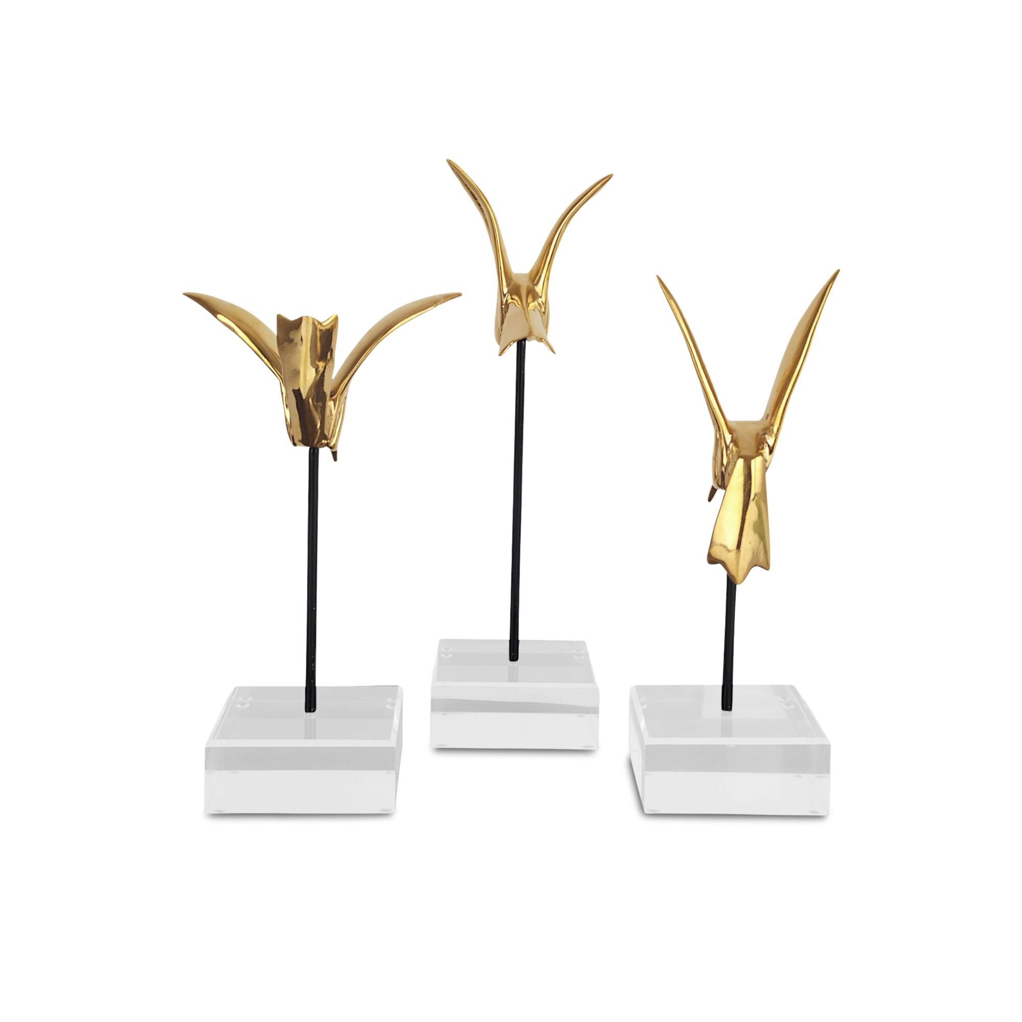 Gold Sculpture by Currey and Company