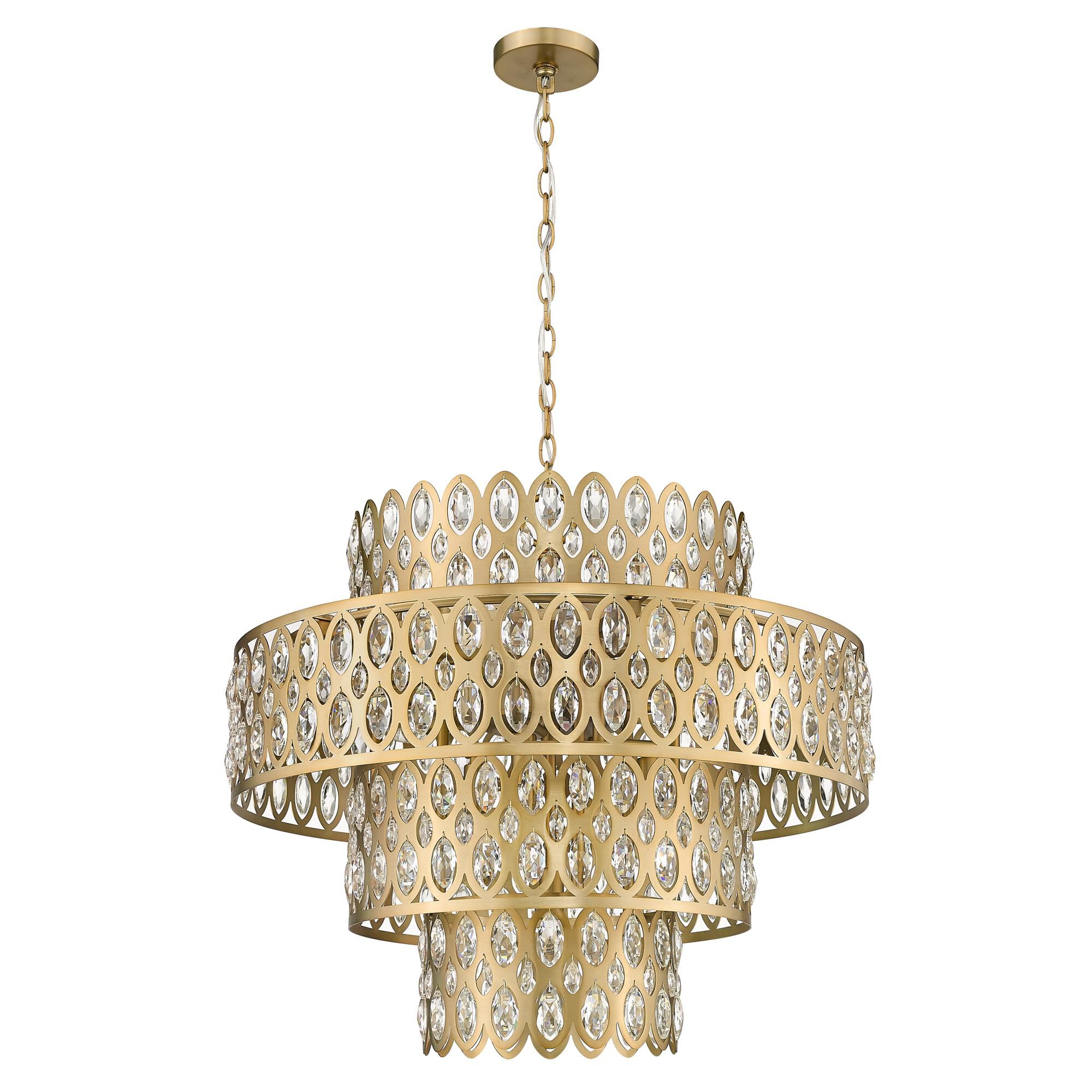 Dealey 25 Inch 13 Light Chandelier by Z-Lite