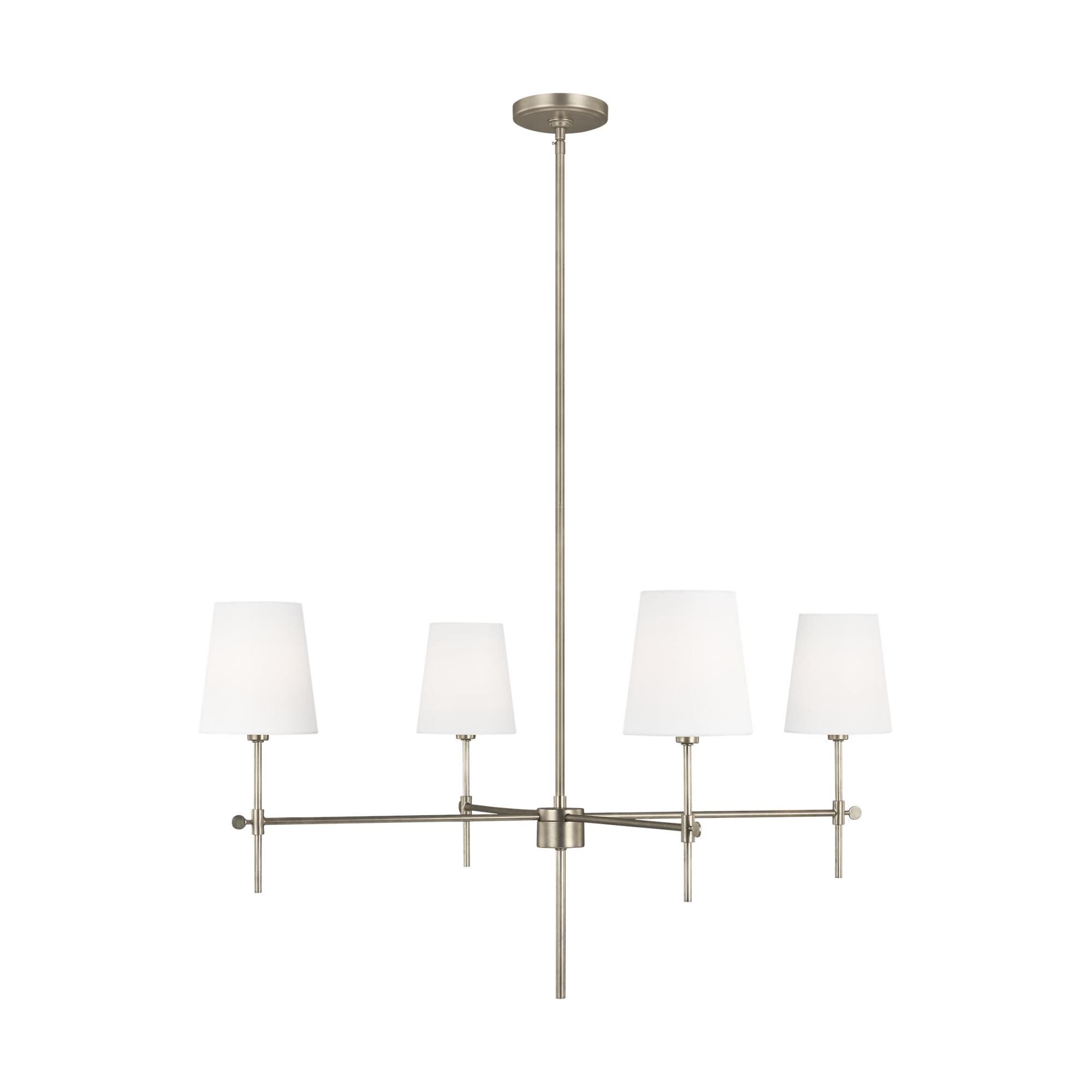 Baker 36 Inch 4 Light Chandelier by Visual Comfort Studio Collection