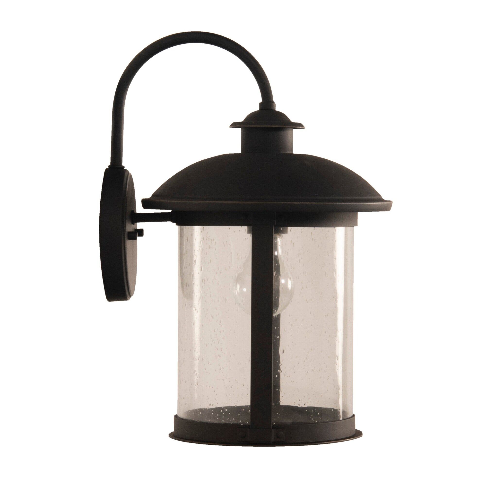 Shown in Dark Bronze Gilded finish and Cylinder glass