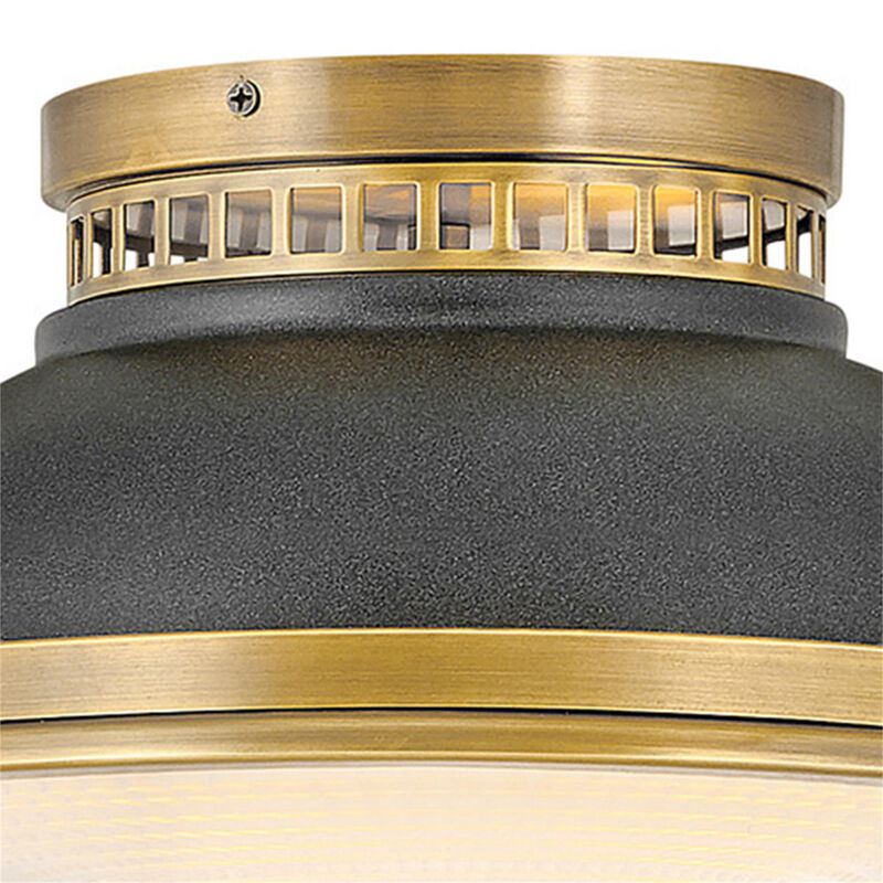 Emery 13 Inch 2 Light Flush Mount by Hinkley