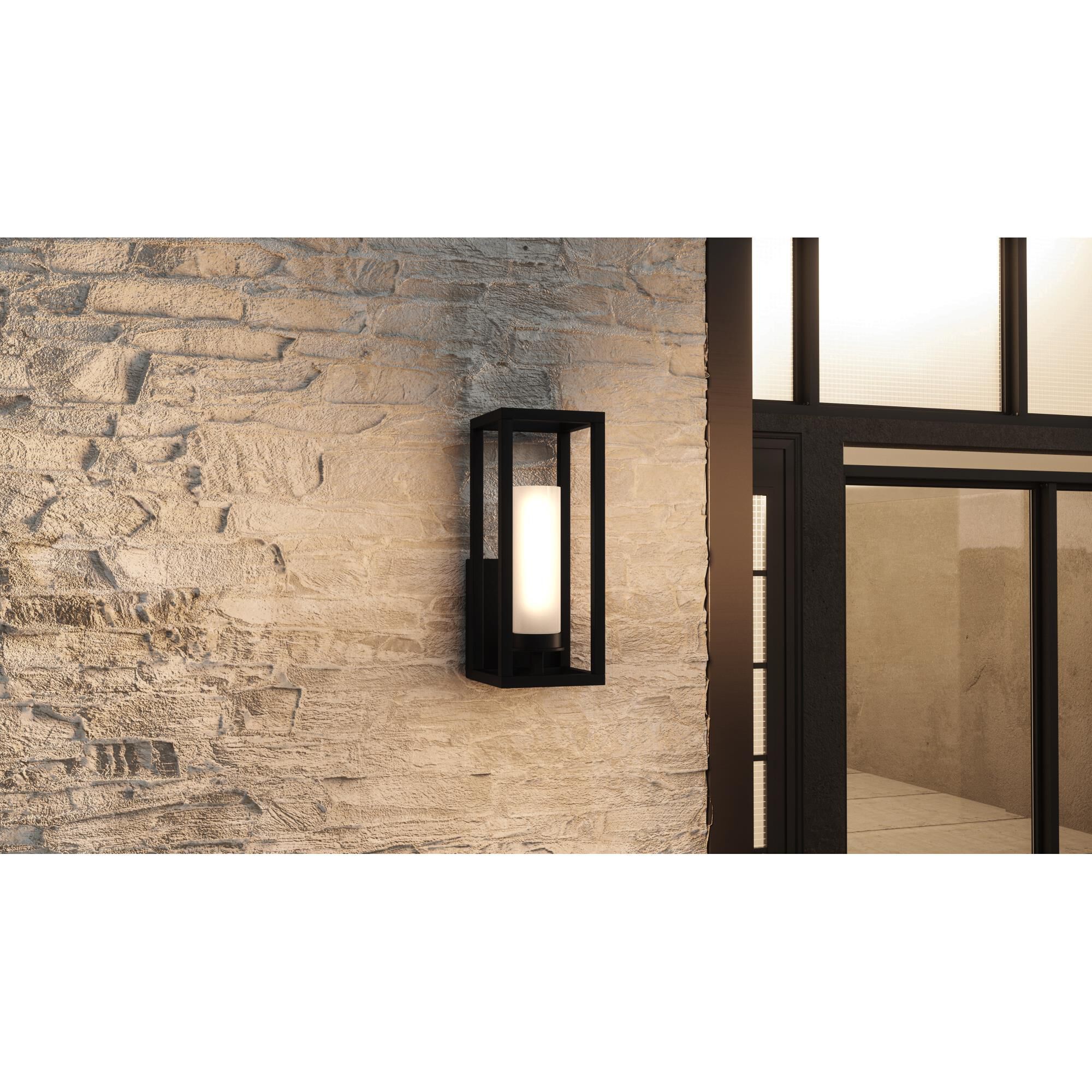 Shown in Matte Black finish and Etched glass