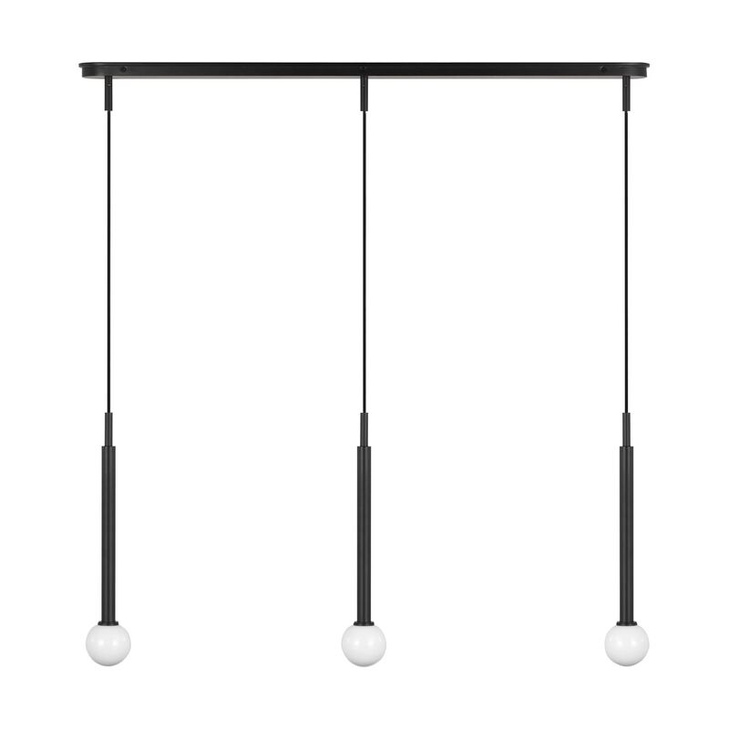 Kelly Wearstler Nodes 48 Inch Linear Chandelier by Visual Comfort Studio