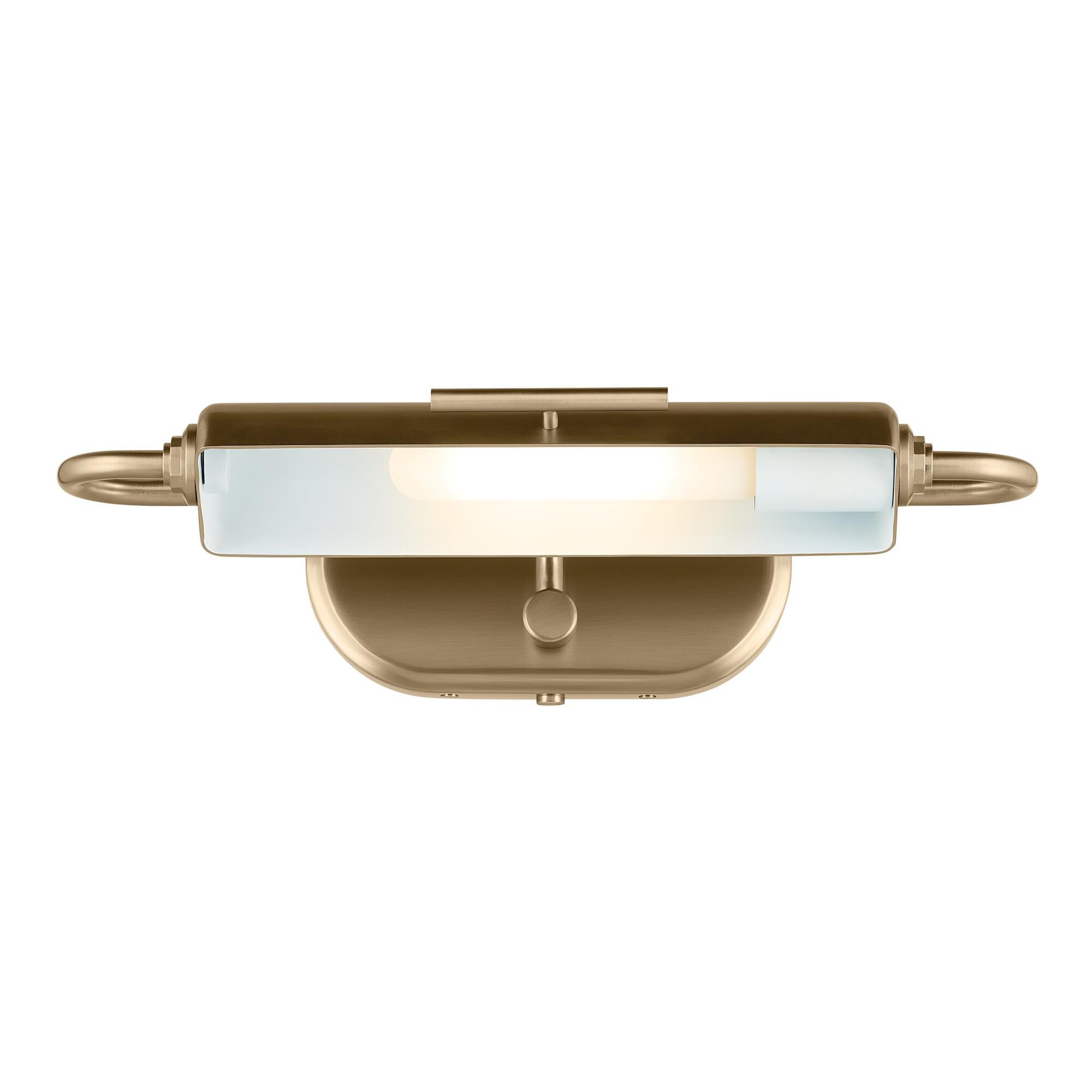 Shown in Champagne Bronze finish and Metal shade