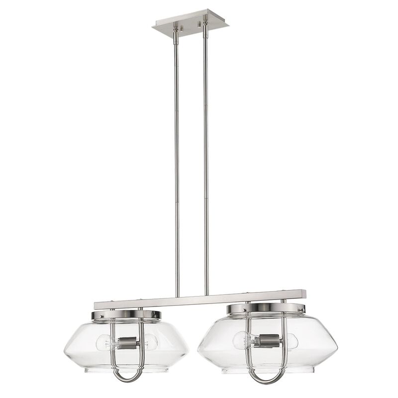 Garner 38 Inch 4 Light Linear Suspension Light by Trend Lighting