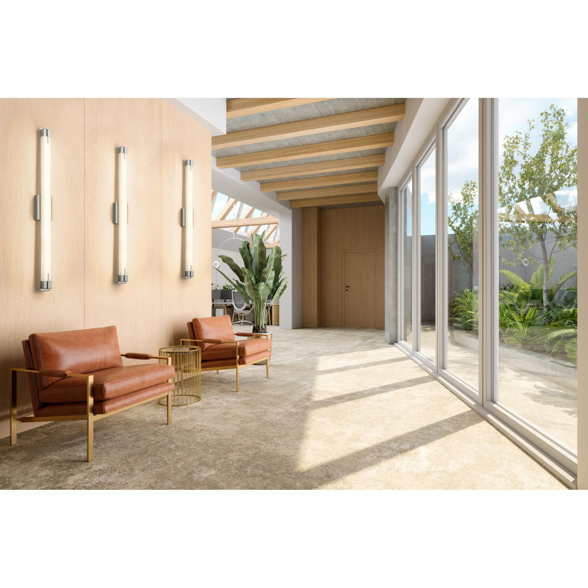 Shown in Brushed Nickel finish and Gloss Opal glass and Gloss Opal shade