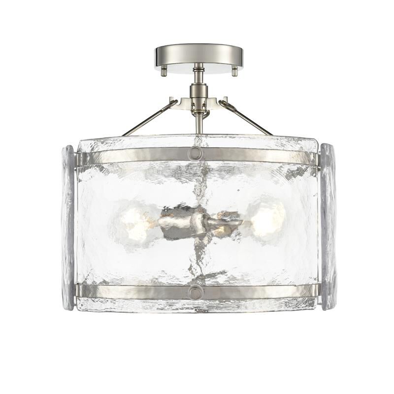 Shown in Polished Nickel finish and Water glass