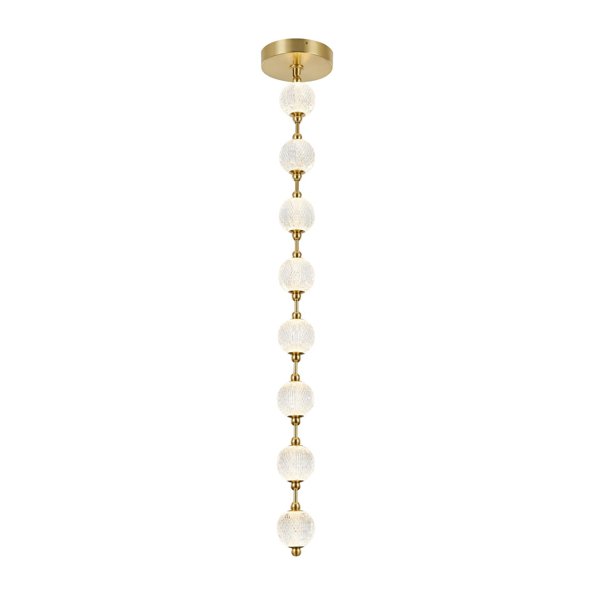 NYC Studio Marni 58 Inch LED Linear Suspension Light,