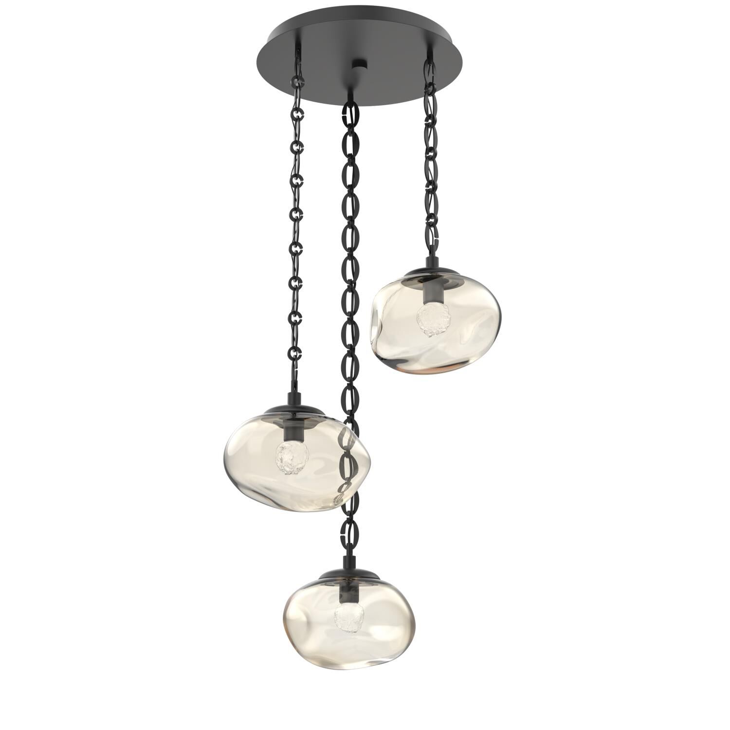 Levi Wilson Nova Led 22 Inch Multi Light Pendant by Hammerton Studio