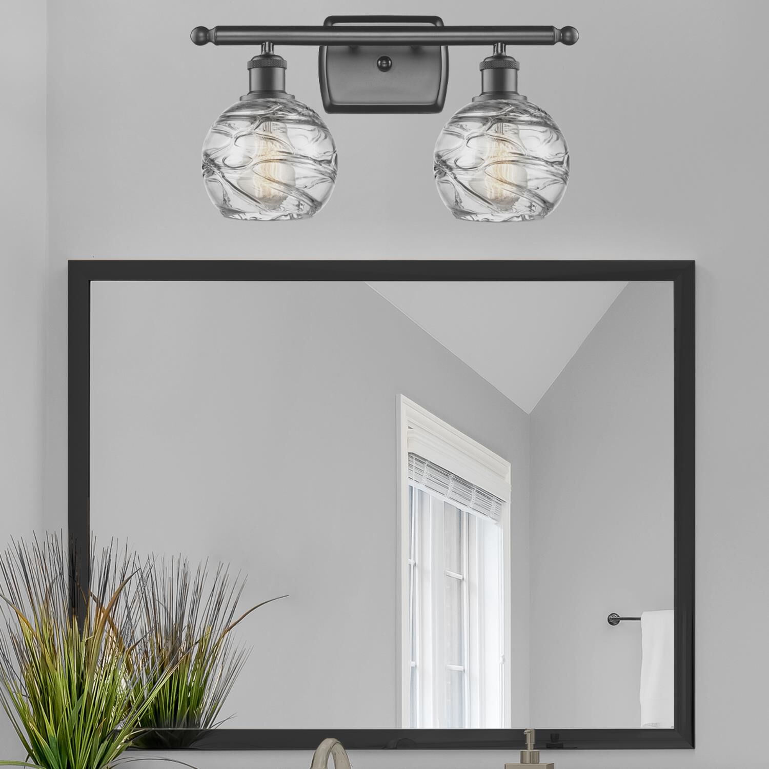 Shown in Oil Rubbed Bronze finish