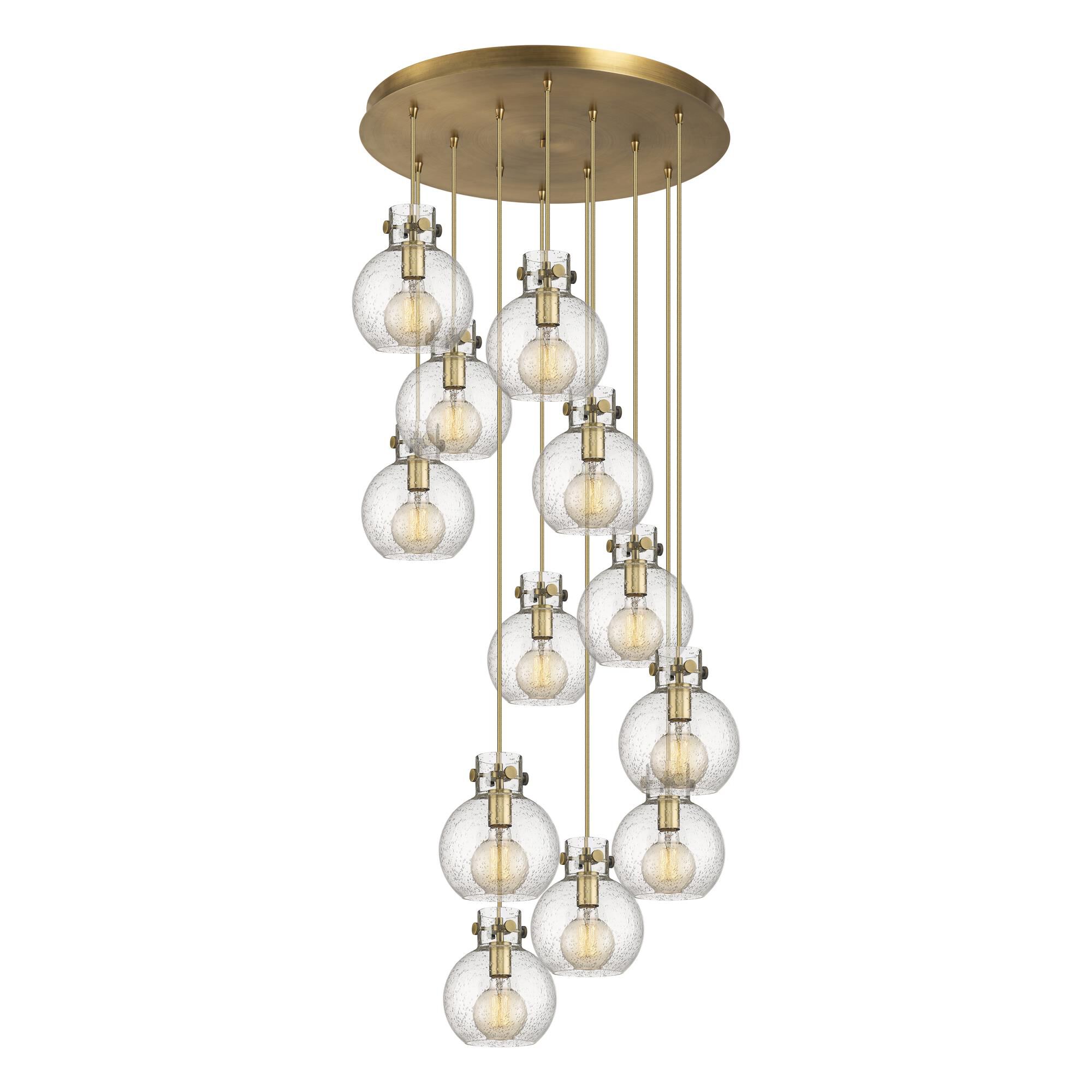Bruno Marashlian Newton Sphere 27 Inch 12 Light Multi Light Pendant by Innovations Lighting