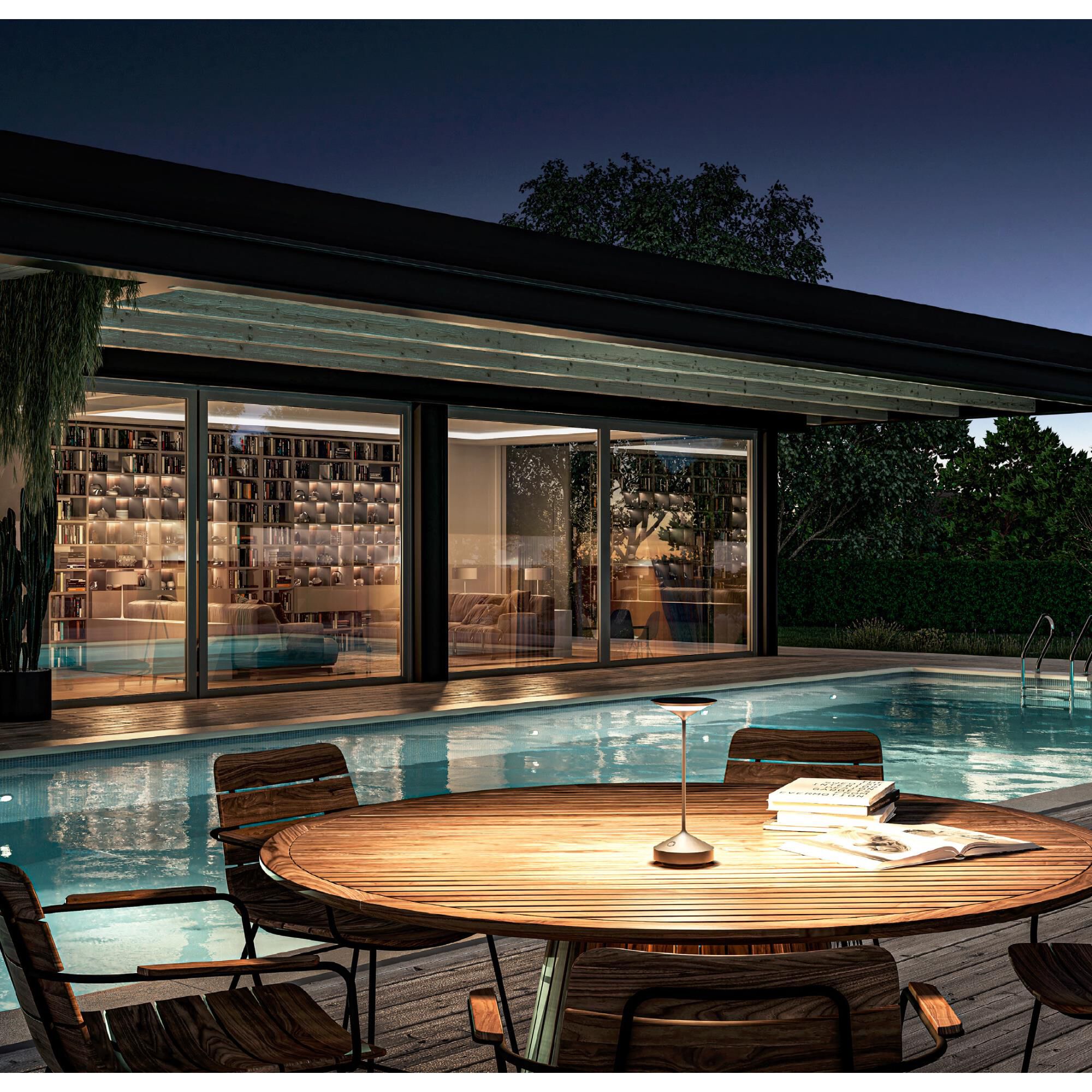 Shown in White finish