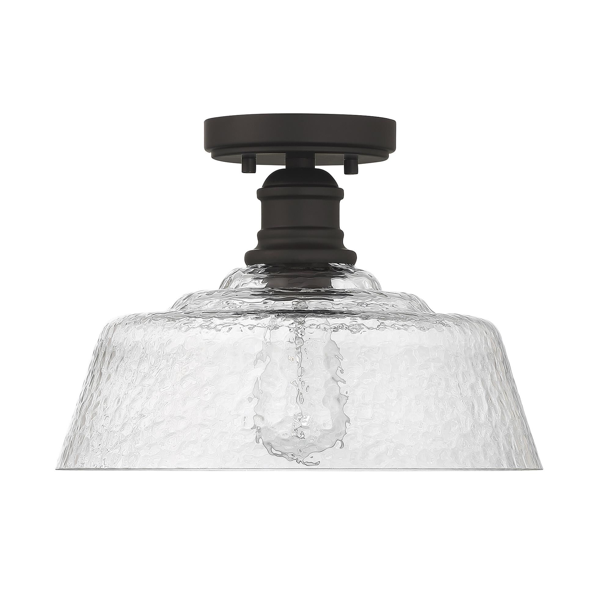 Shown in Oil Rubbed Bronze finish and Vintage glass