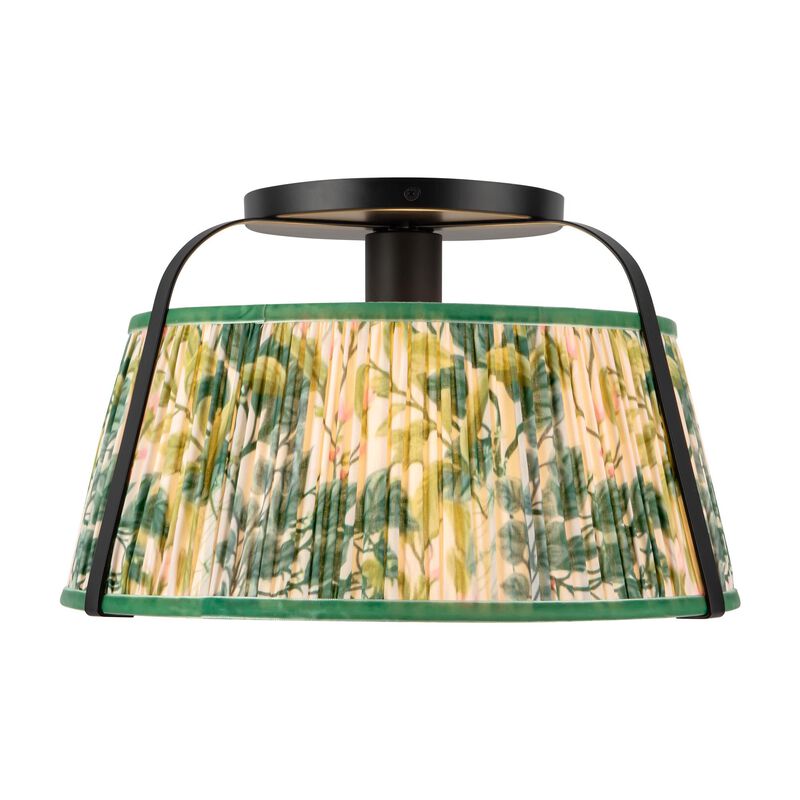 Peyton Fox Scout 13 Inch Semi Flush Mount by Alora Mood