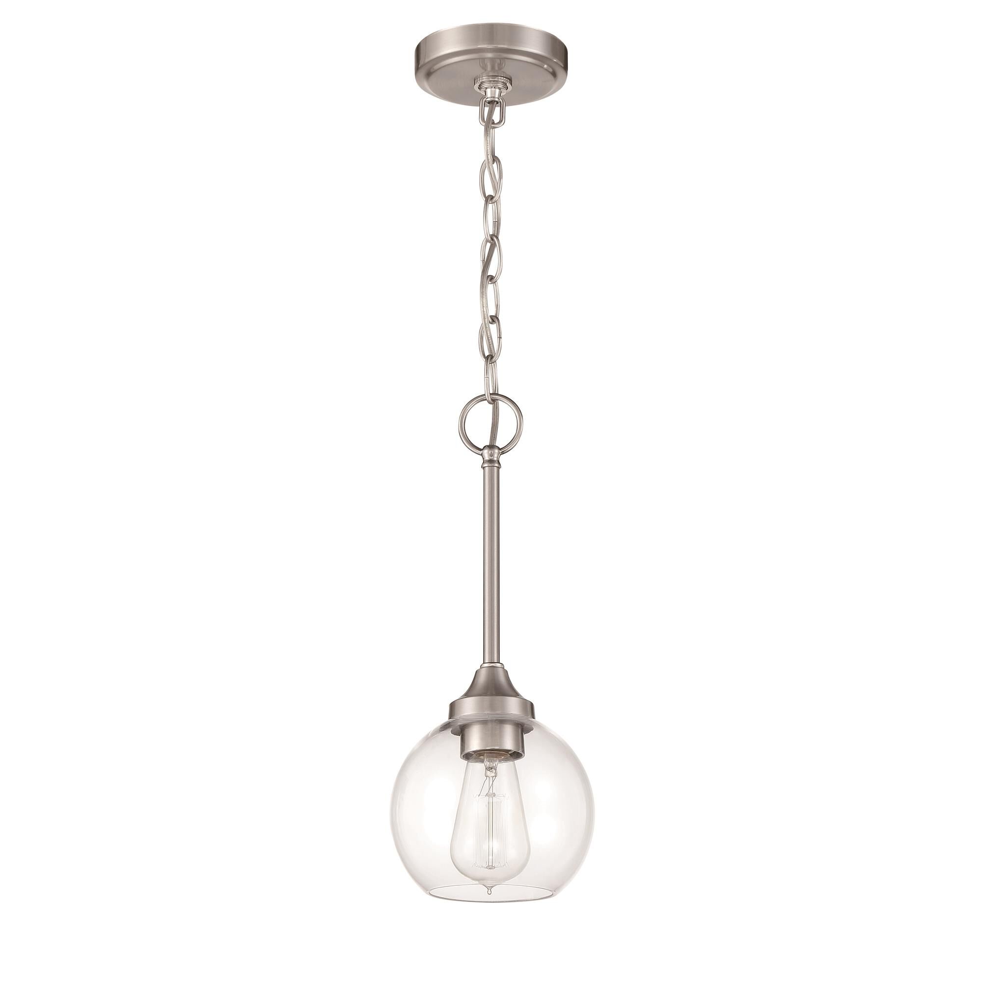 Shown in Brushed Polished Nickel finish