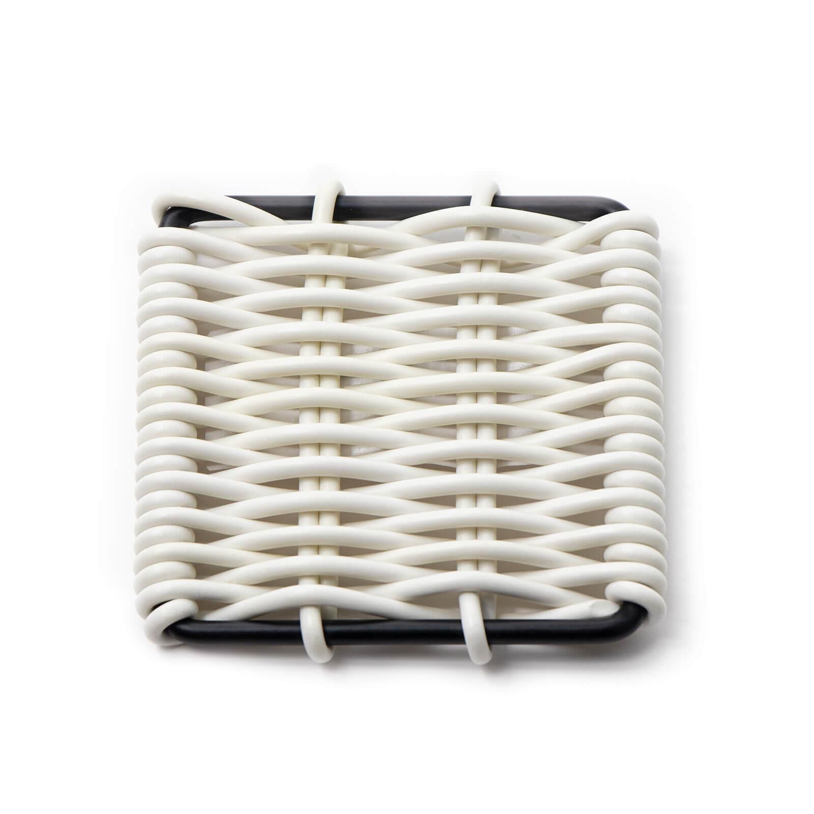 Shown in White finish