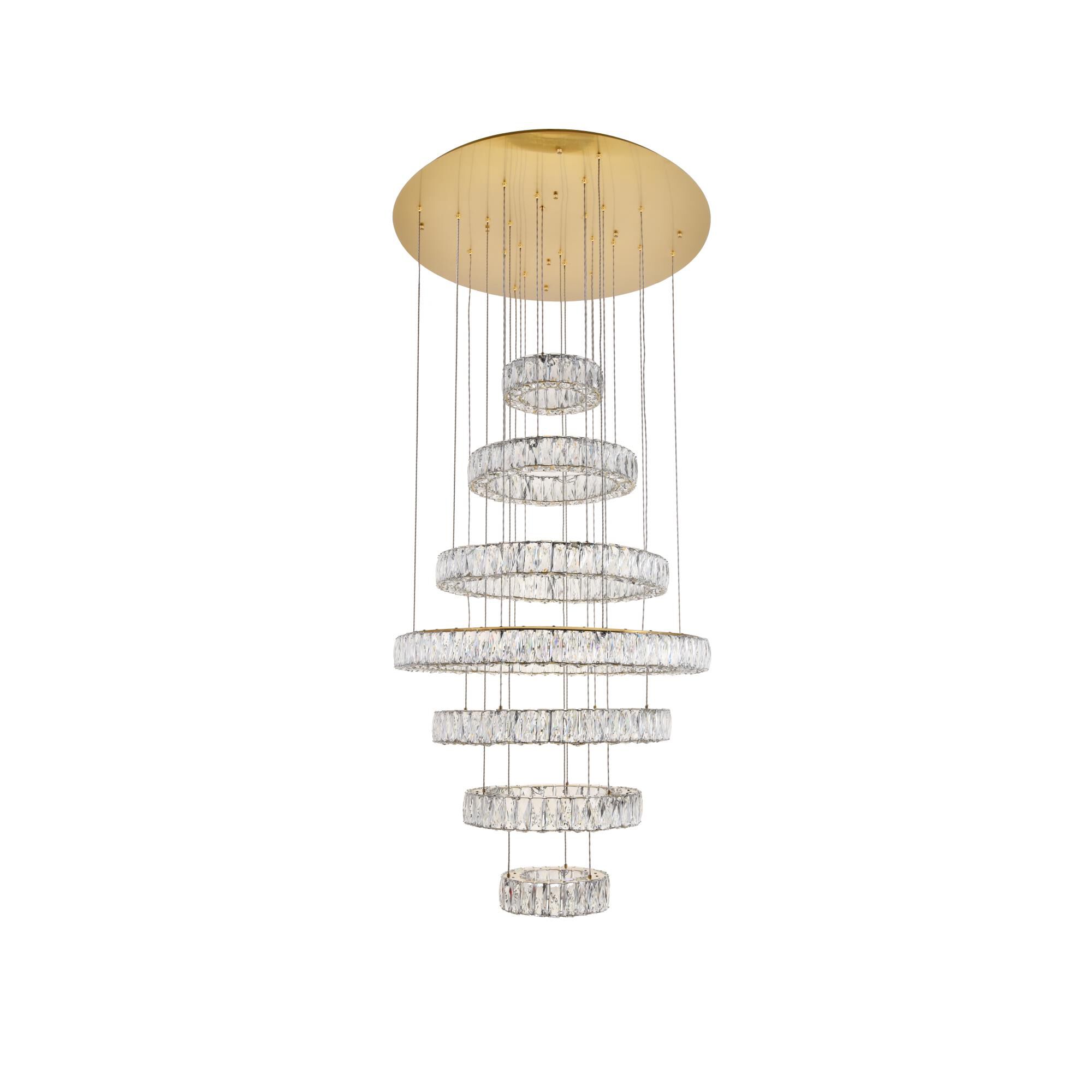 Monroe Chandelier by Elegant Lighting