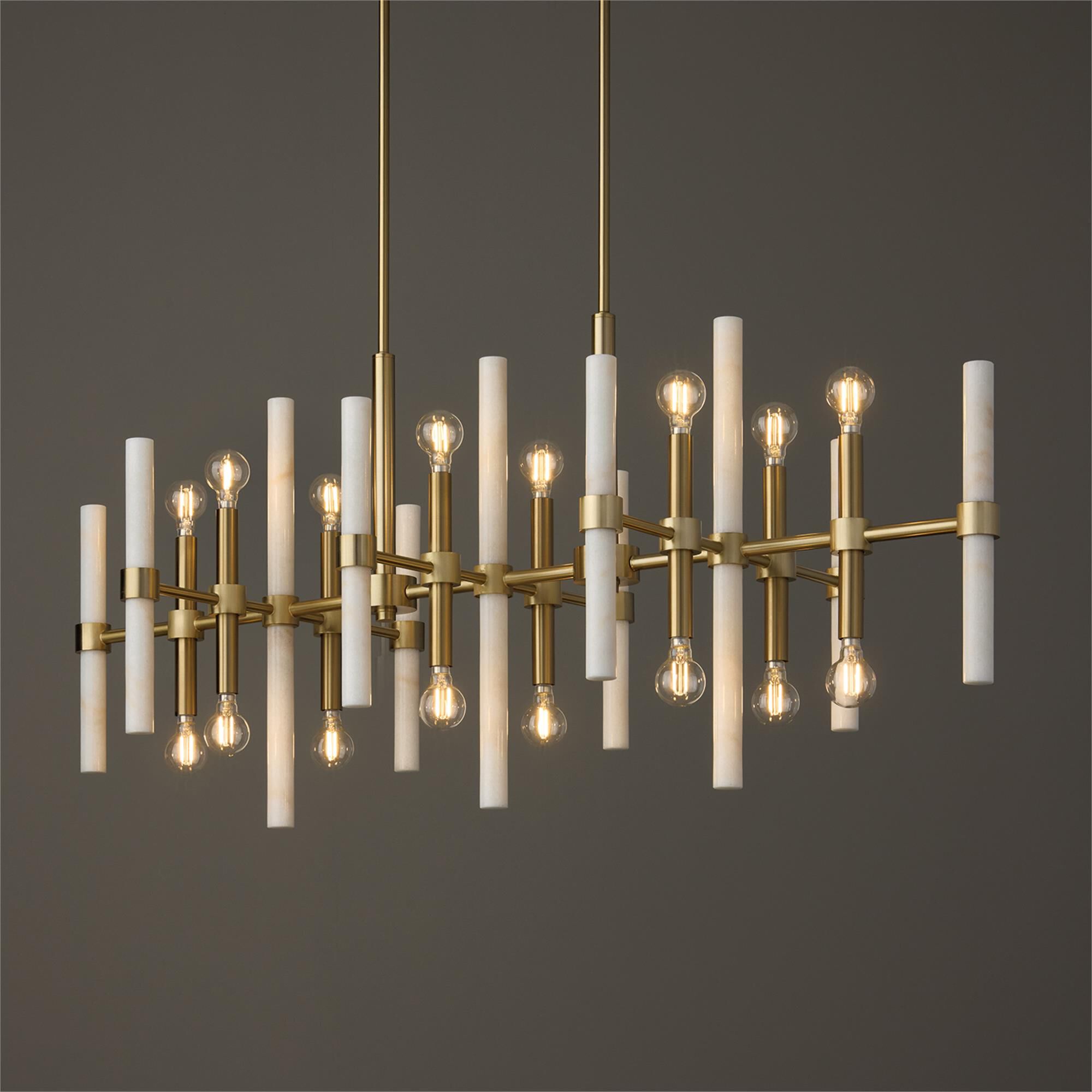 Shown in Matte Brass finish