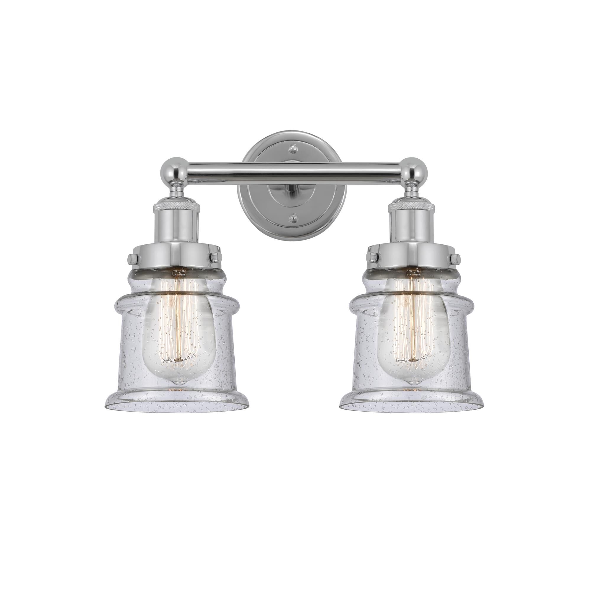 Shown in Polished Chrome, Seedy finish and Seedy glass and Seedy Glass shade