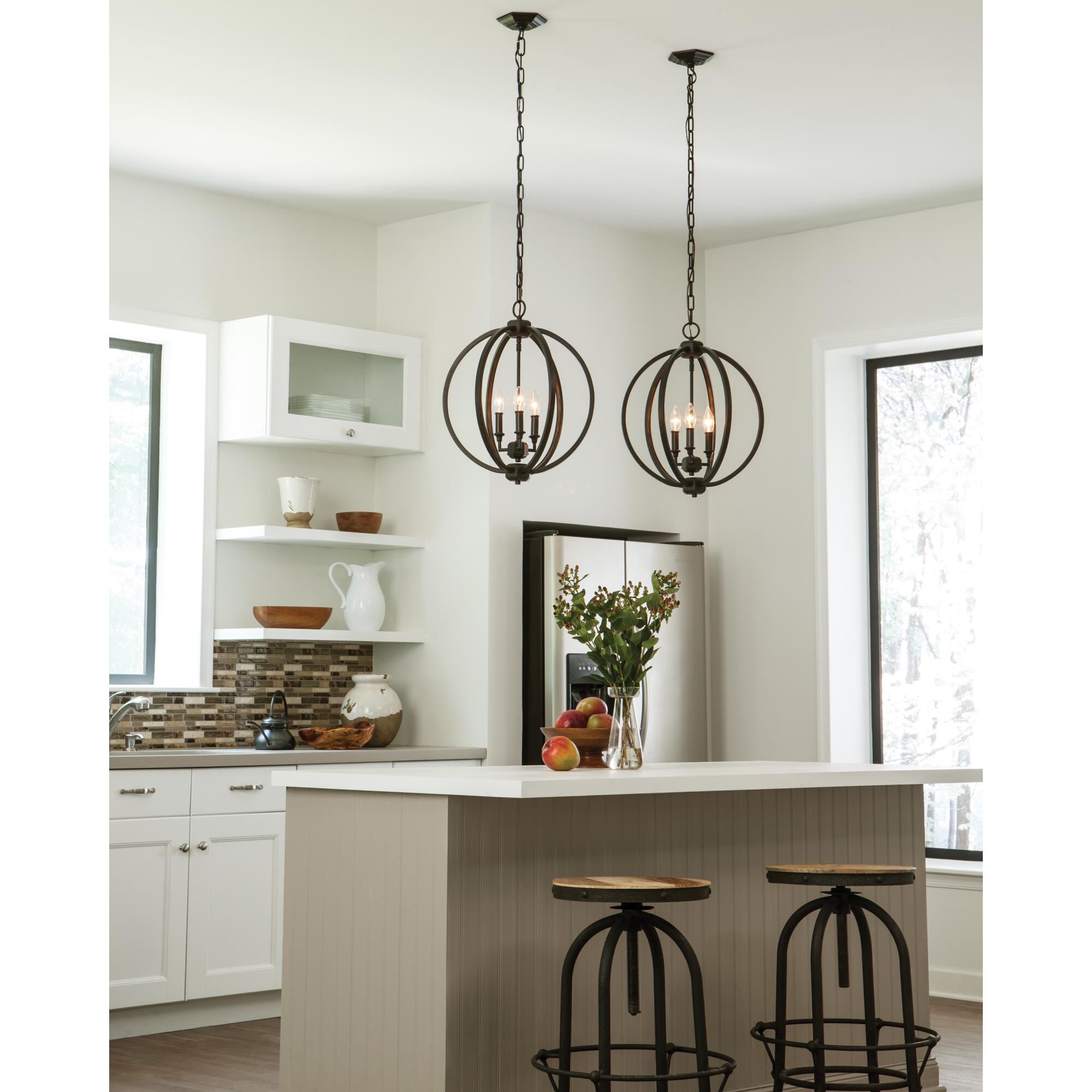 Corinne 17 Inch 3 Light Mini Chandelier by Visual Comfort Studio Collection