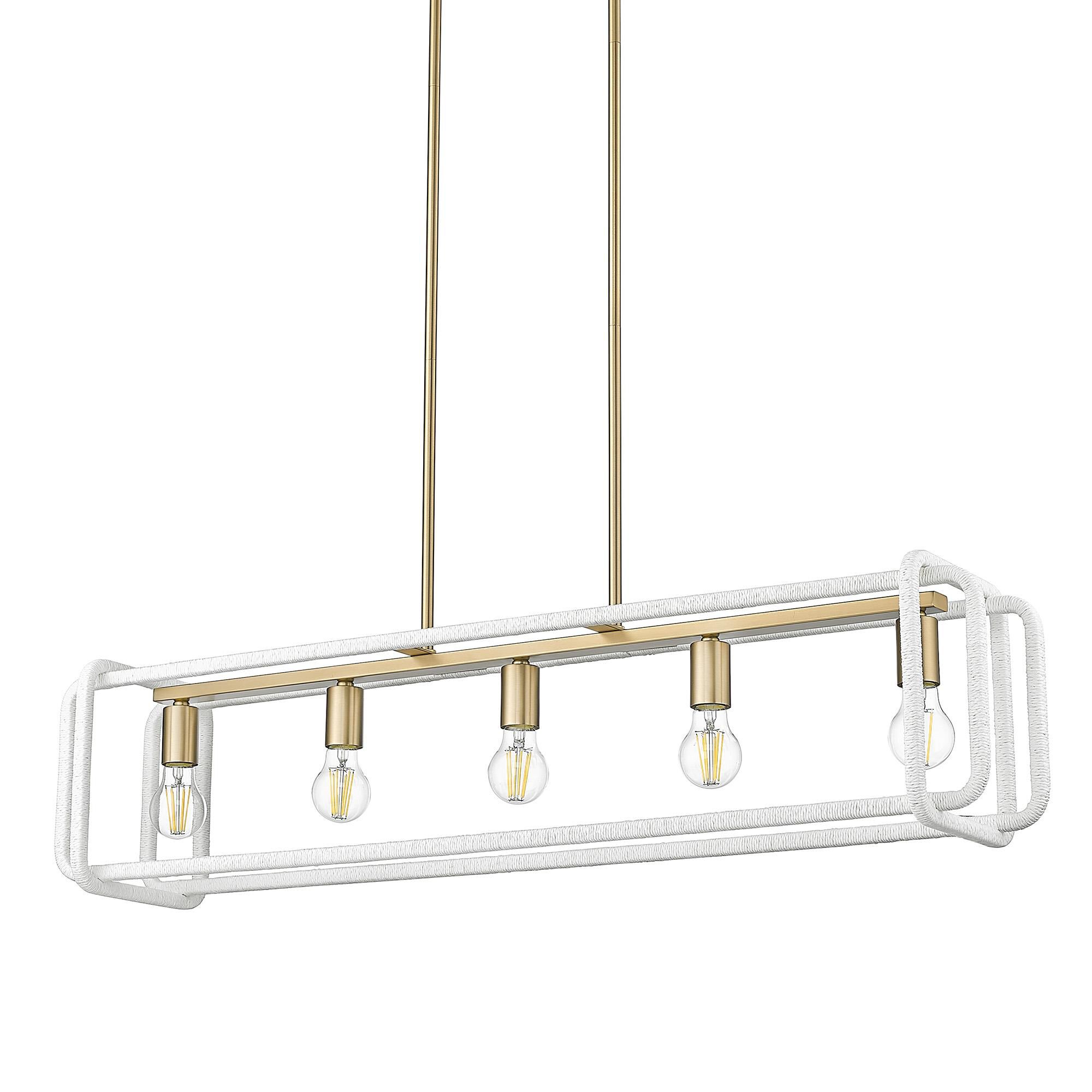 Camden 41 Inch Linear Suspension Light by Golden Lighting