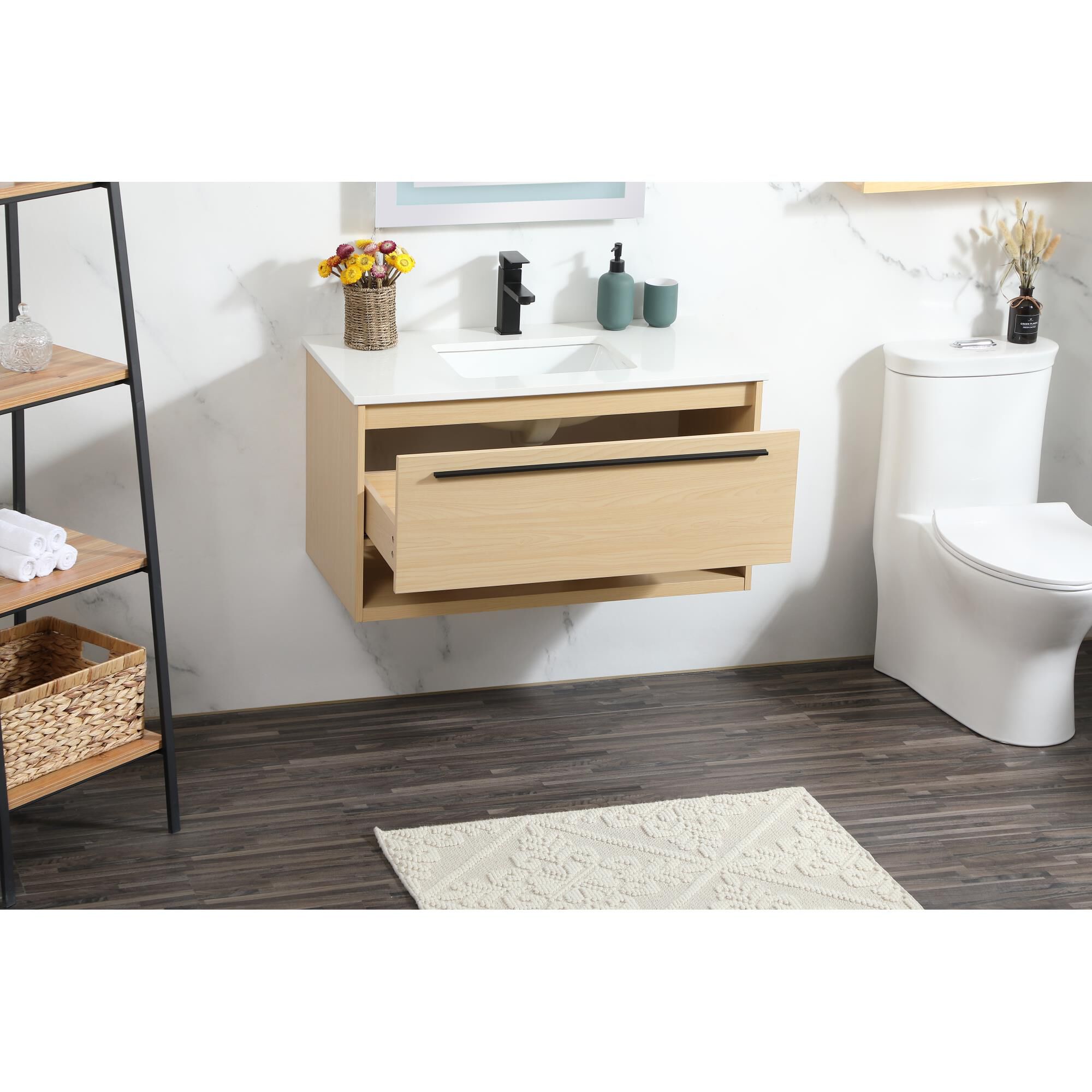 Shown in Maple finish